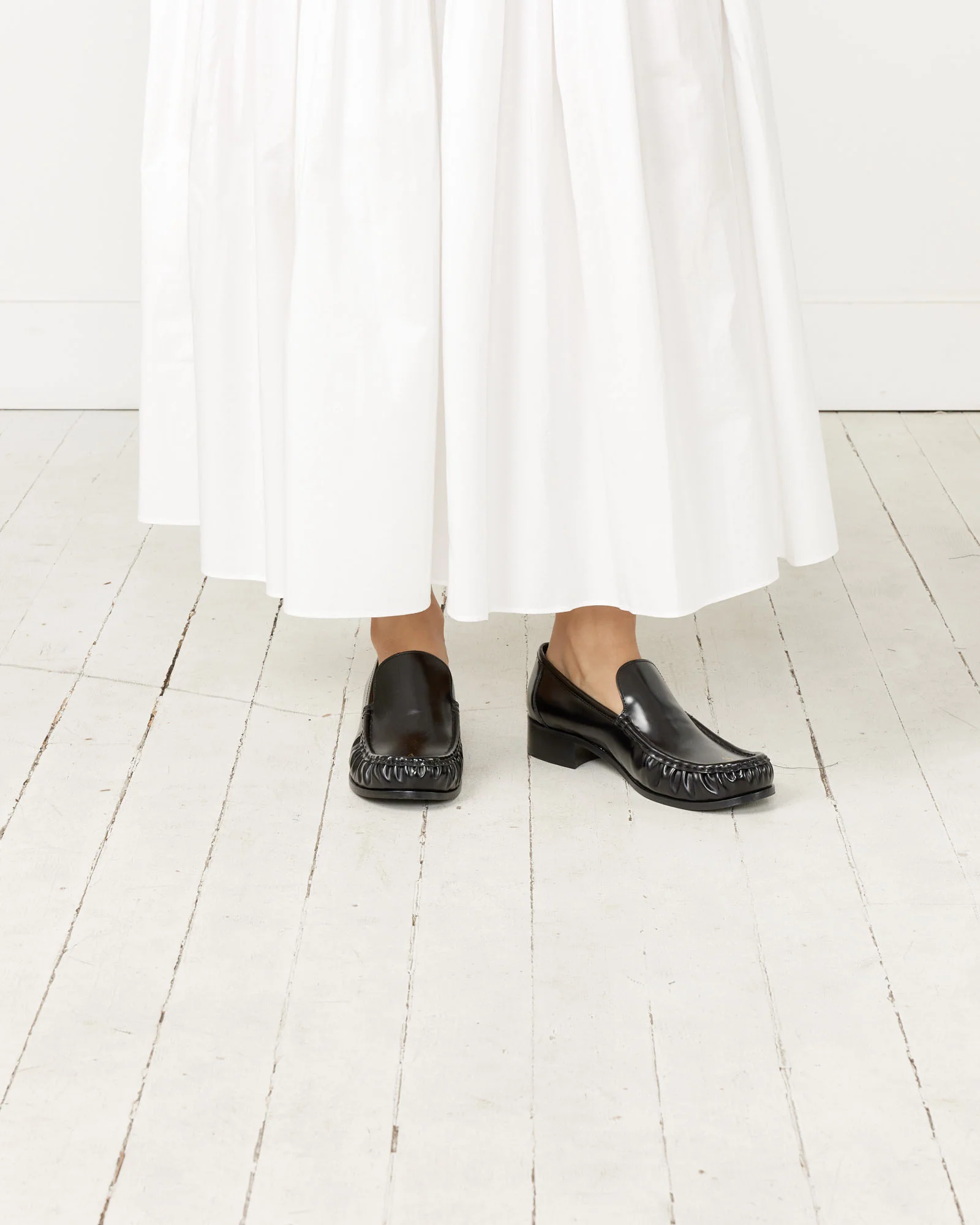 Leather Loafer in Black - Image 3