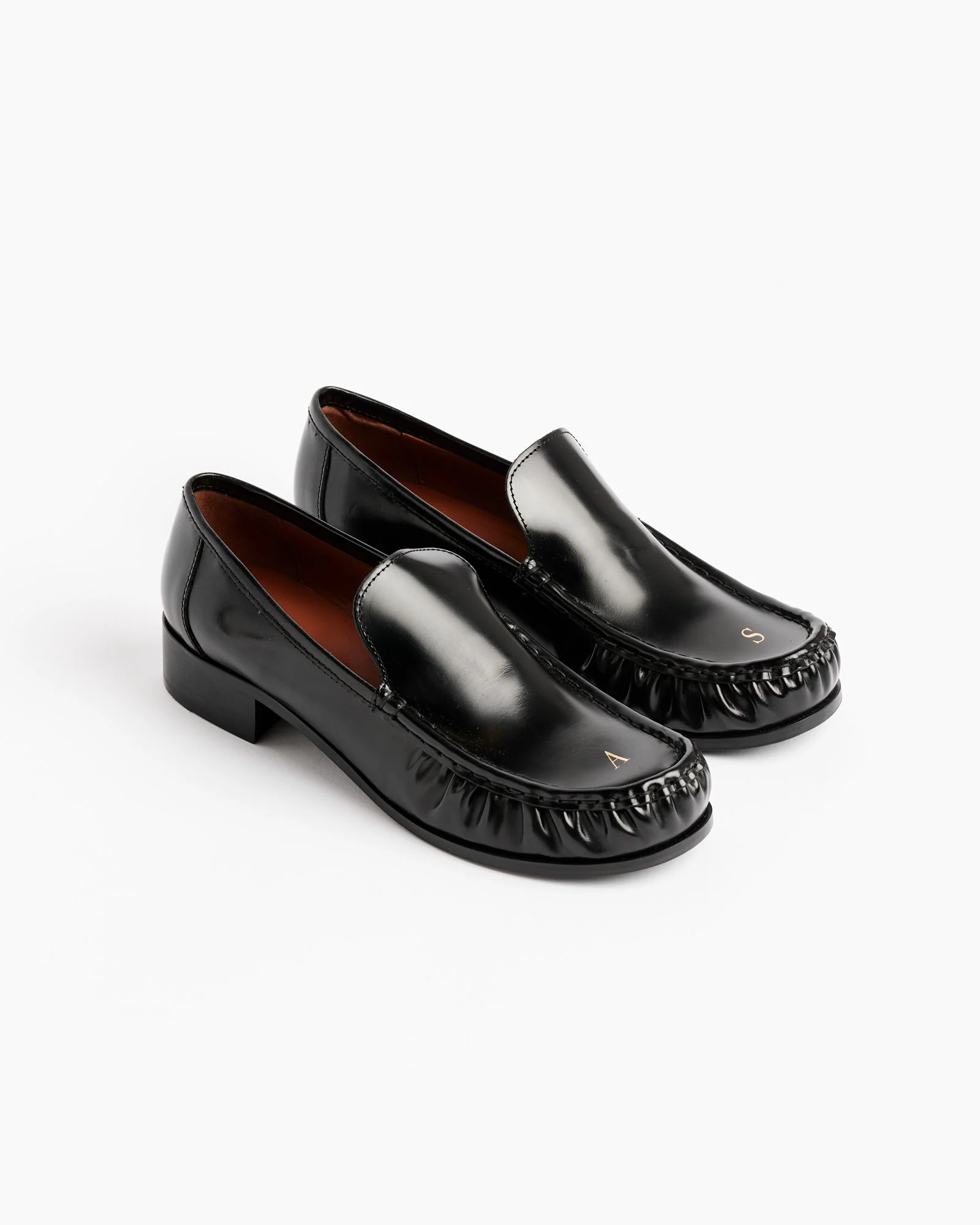 Leather Loafer in Black - Image 4