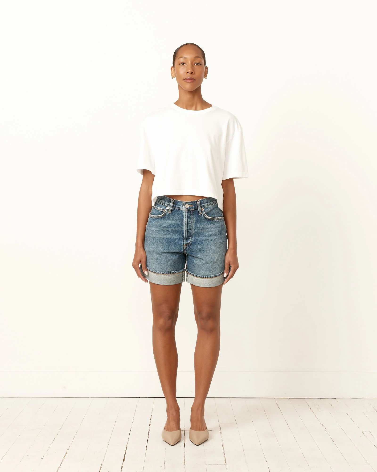 Anya Tee in White - Image 2