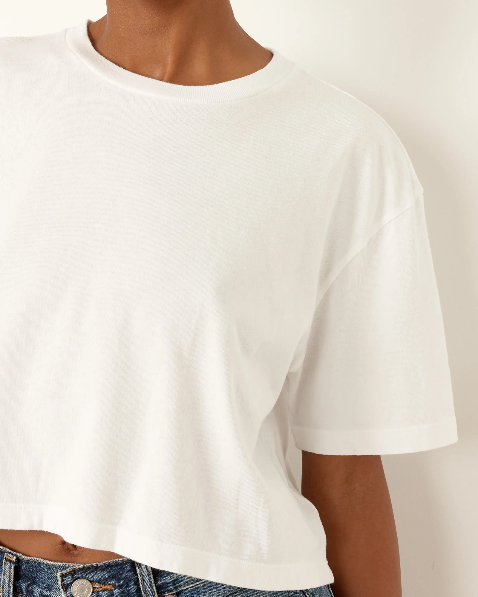Anya Tee in White - Image 4