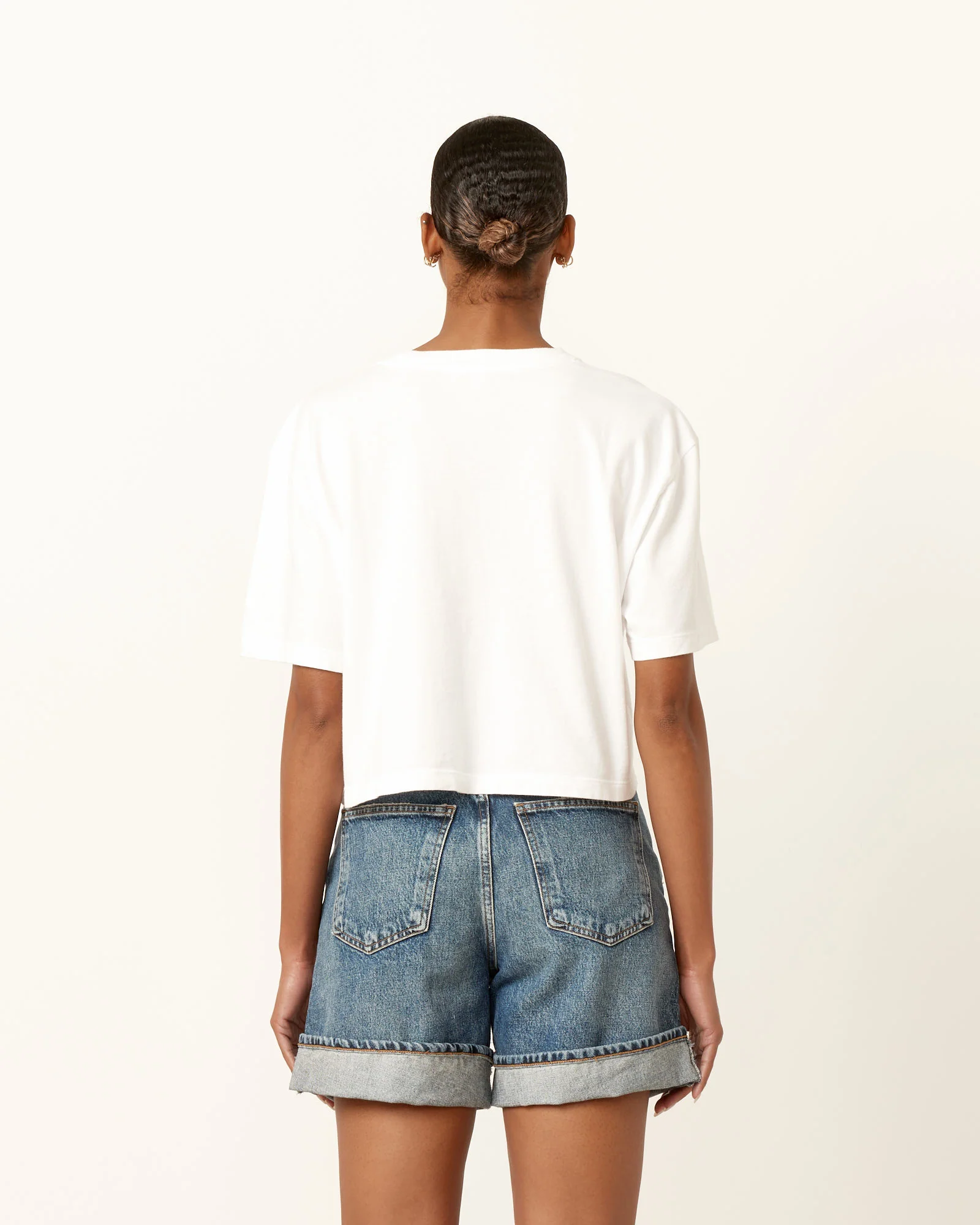 Anya Tee in White - Image 5