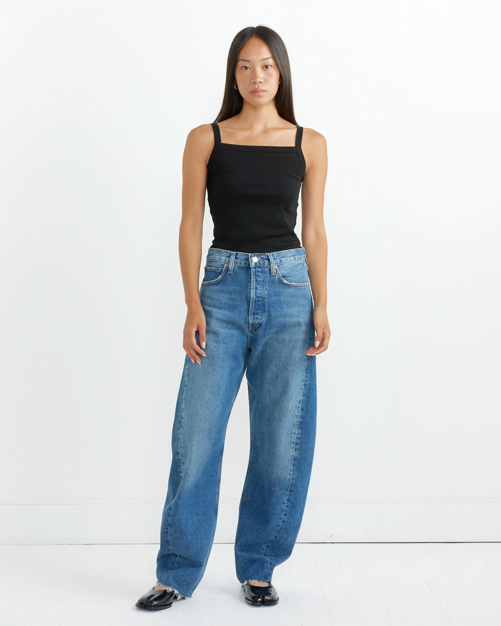 Luna Pieced Jean in Split - Image 2