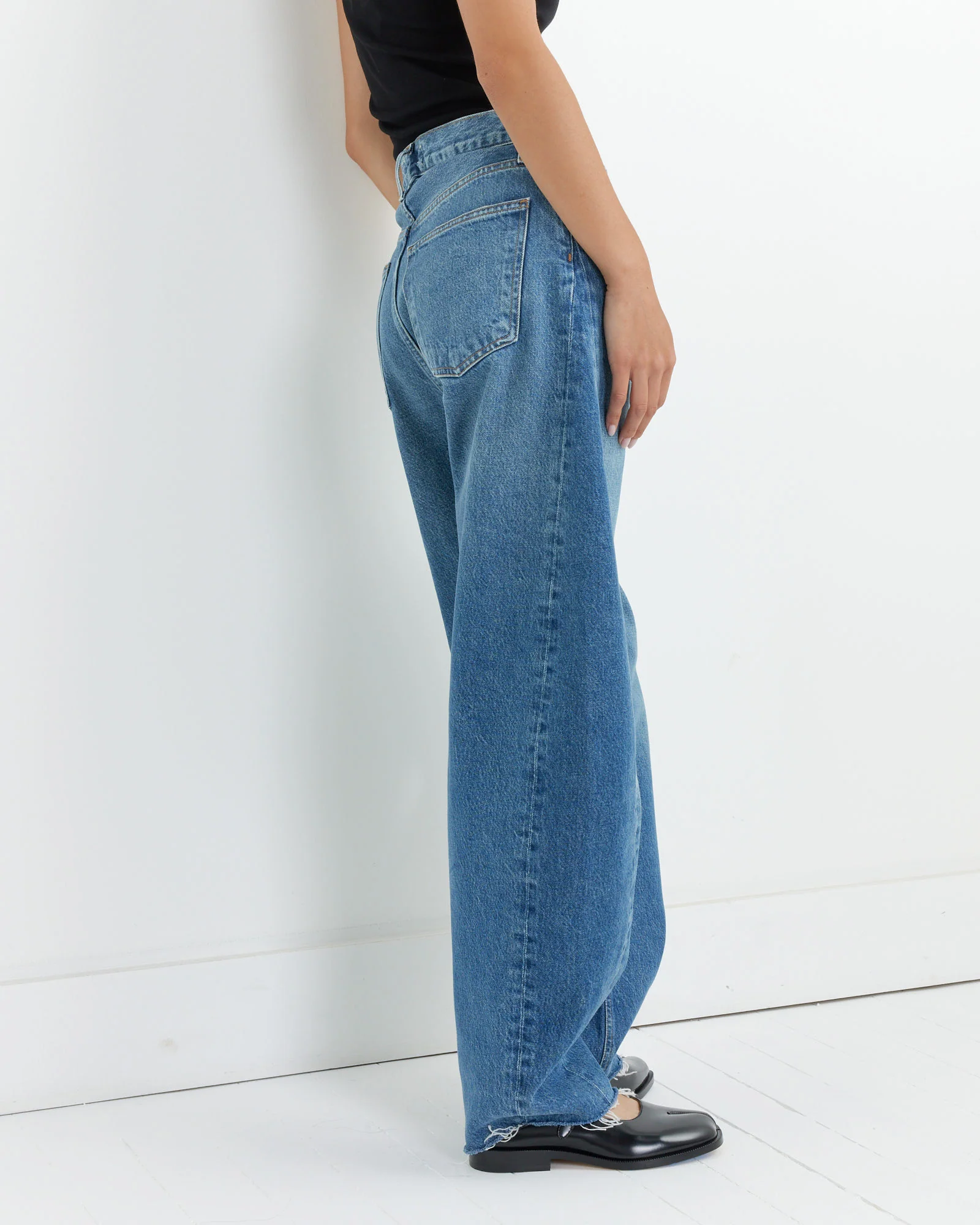 Luna Pieced Jean in Split - Image 4
