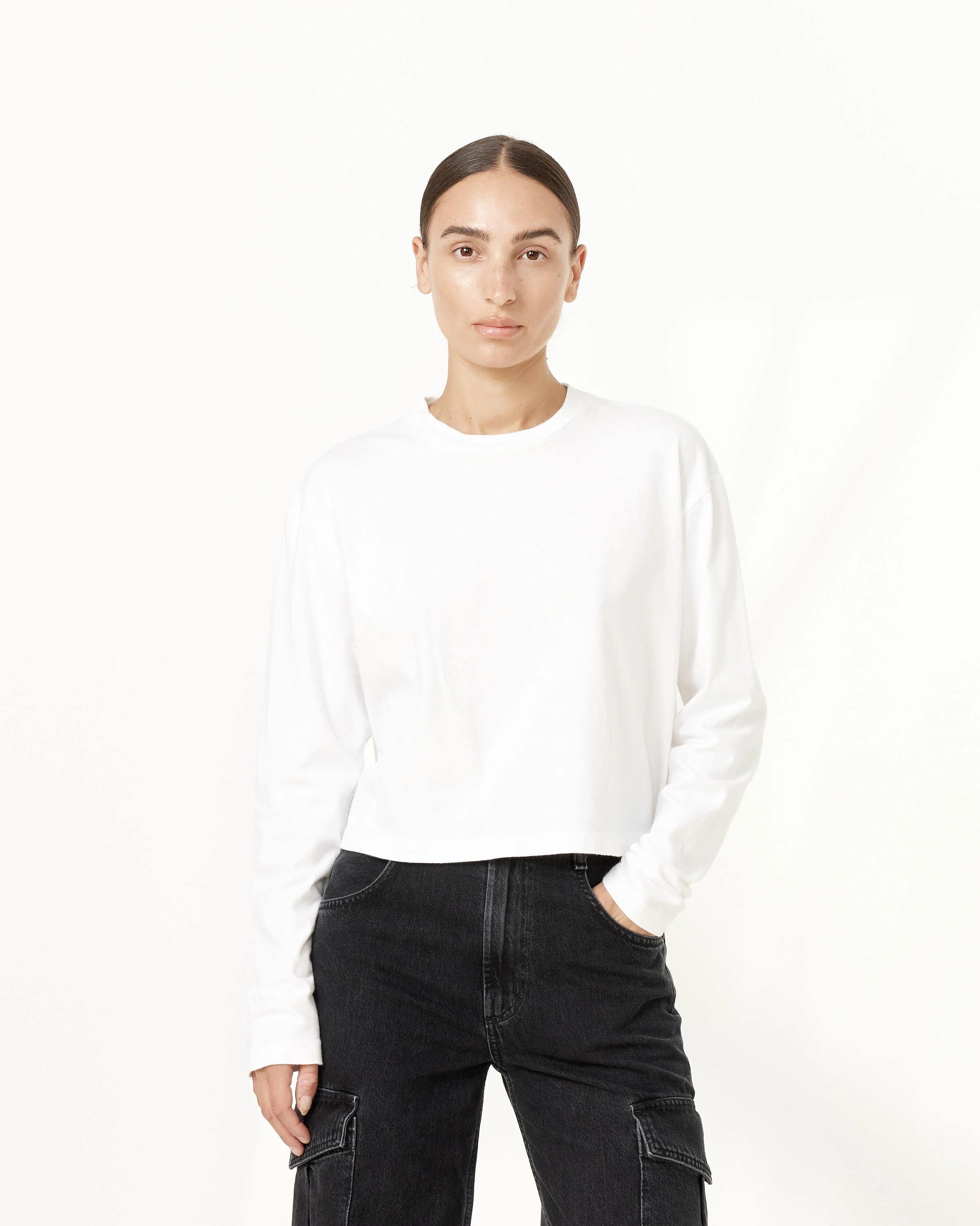 Mason Cropped Tee - Image 4