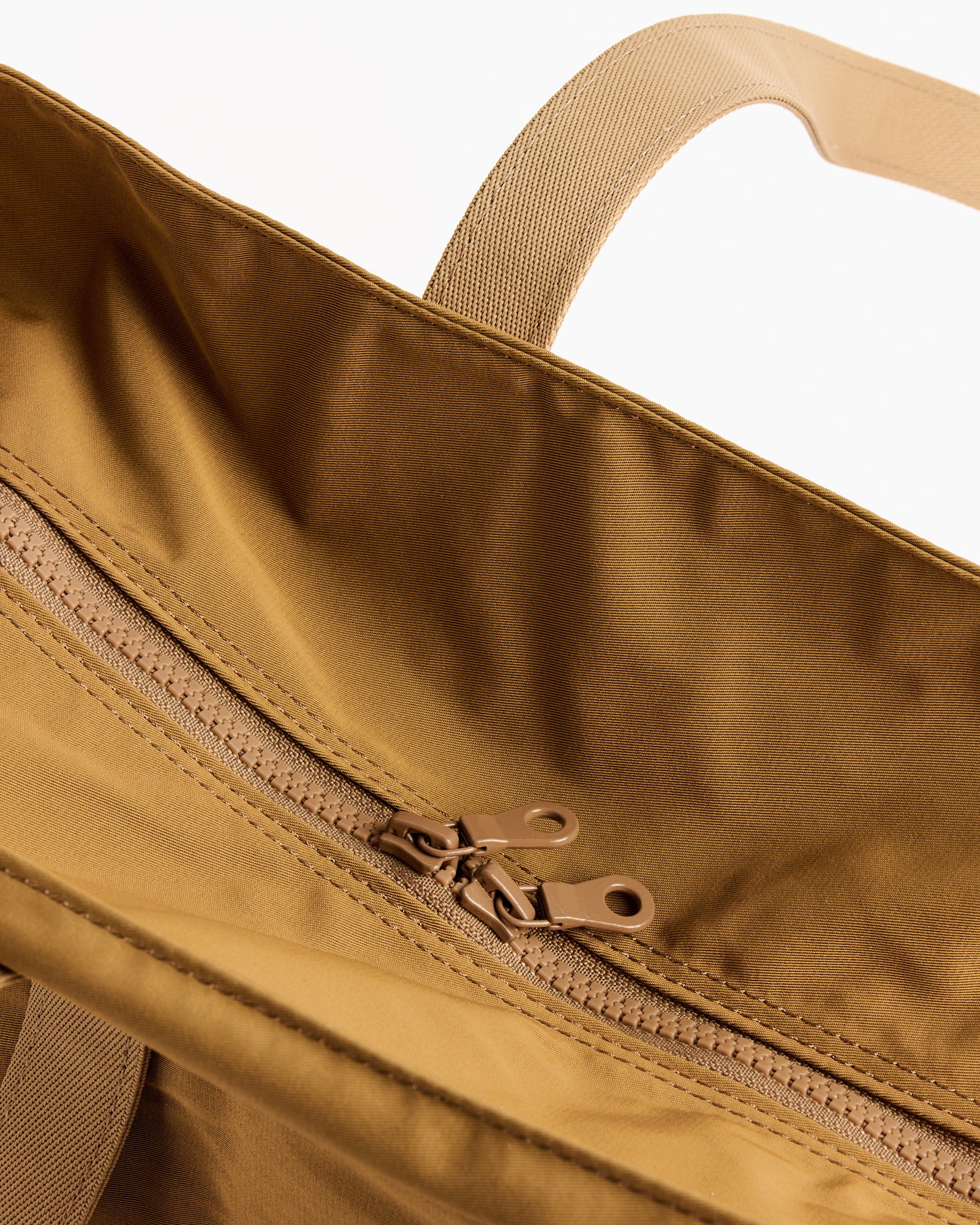 Gabardine Tote in Beige - Image 3