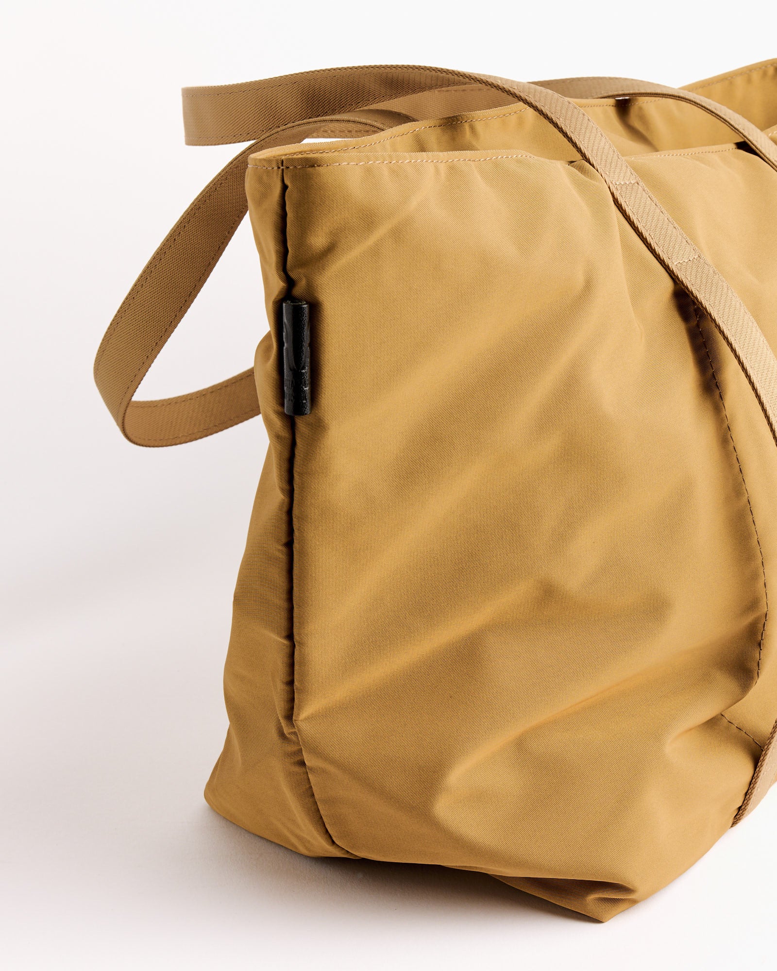 Gabardine Tote in Beige - Image 5