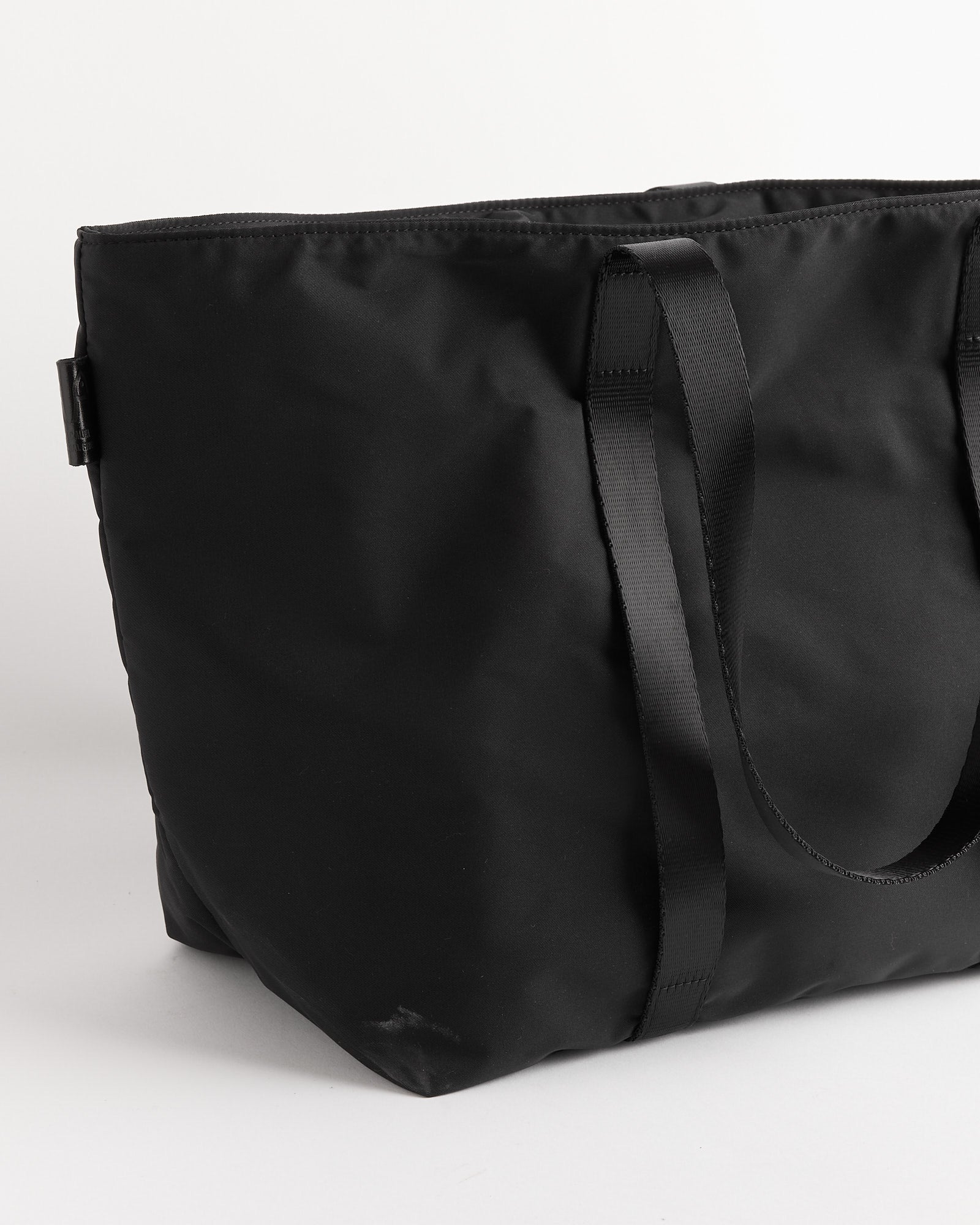 Gabardine Tote in Black - Image 2