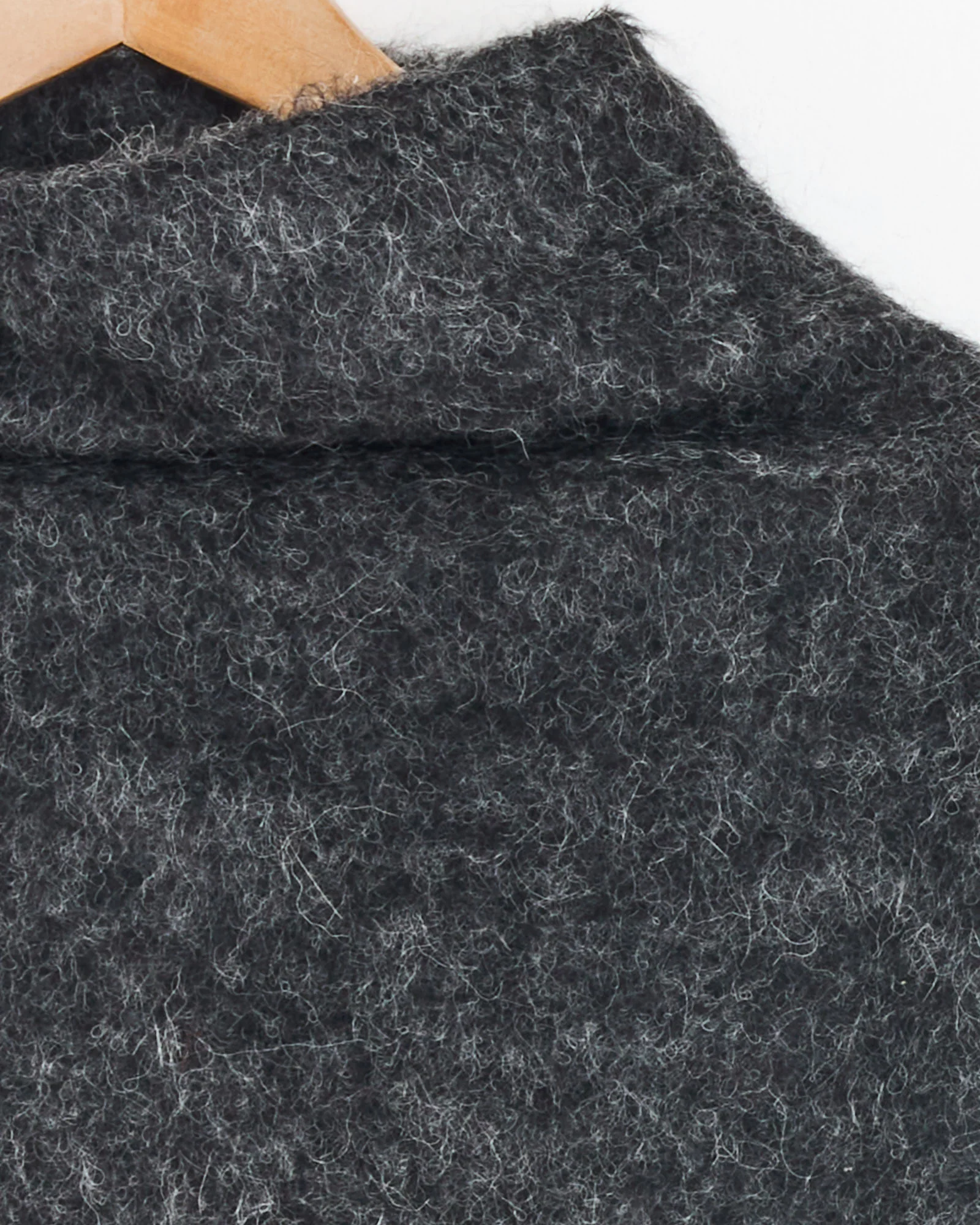 Alpaca Top in Charcoal - Image 2