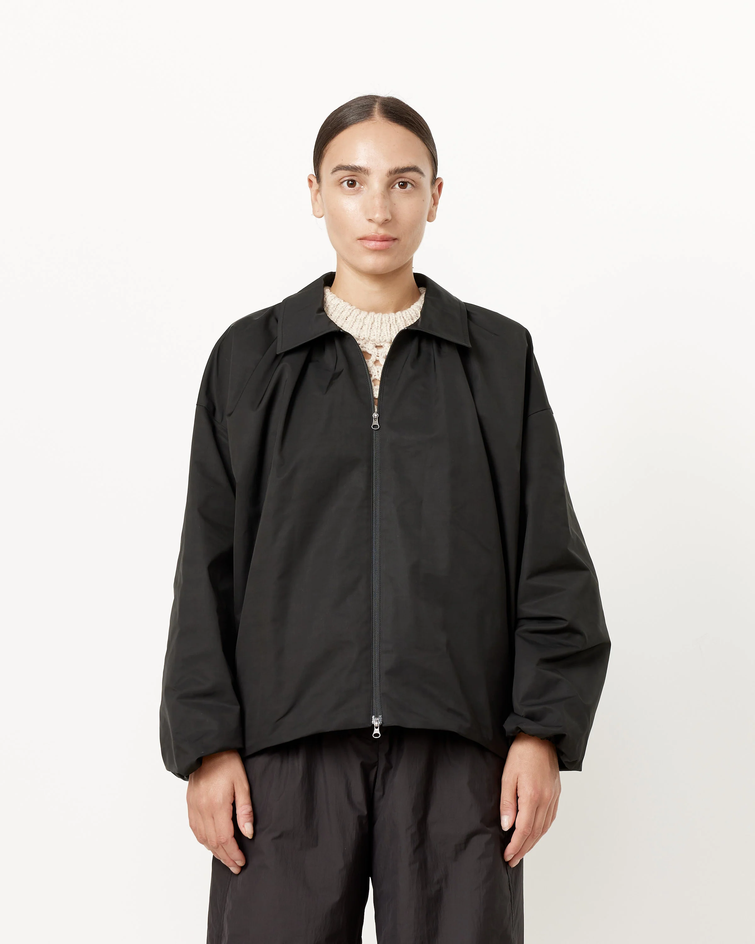 Shirring Volume Jumper