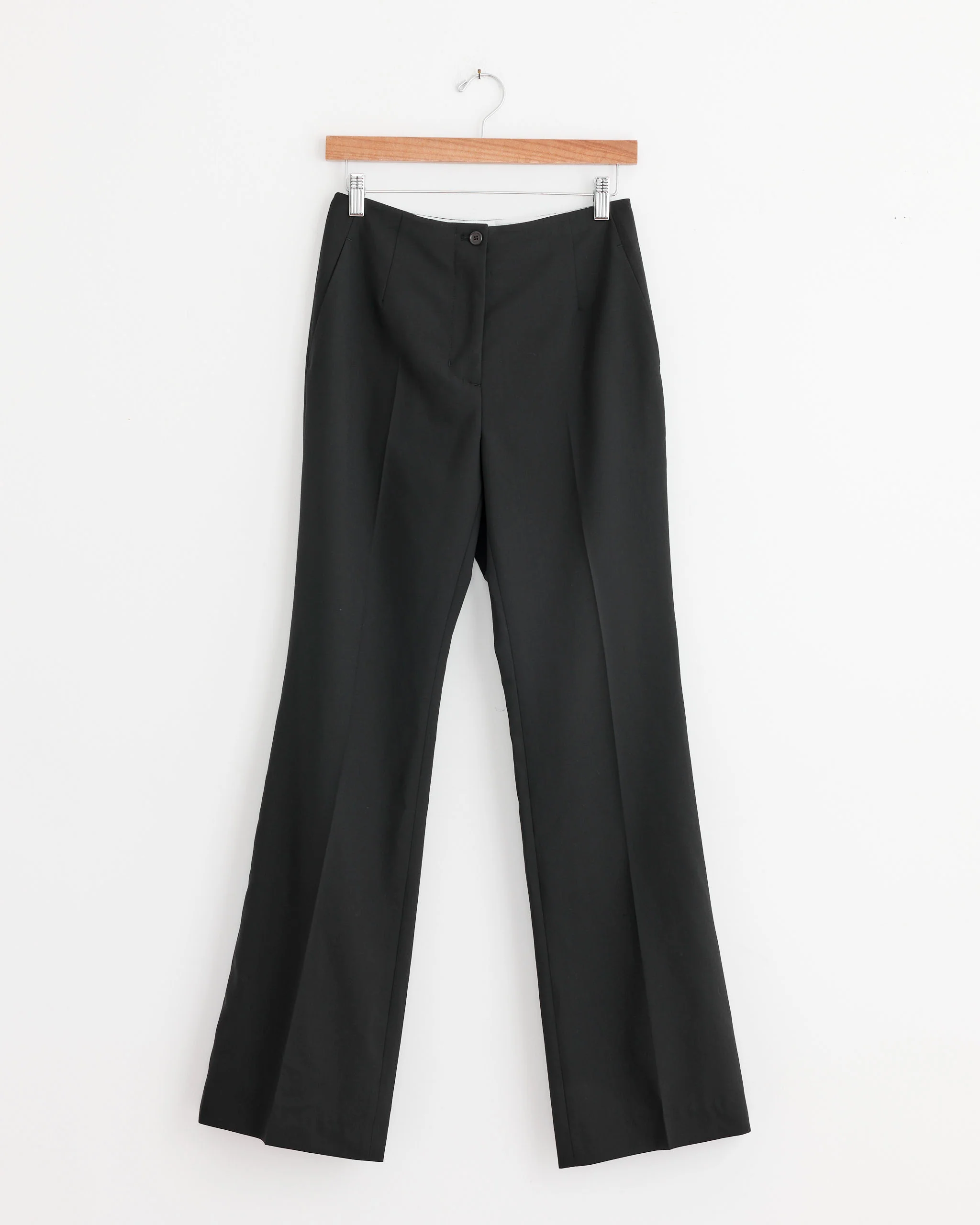 Straight Fit Pant in Black