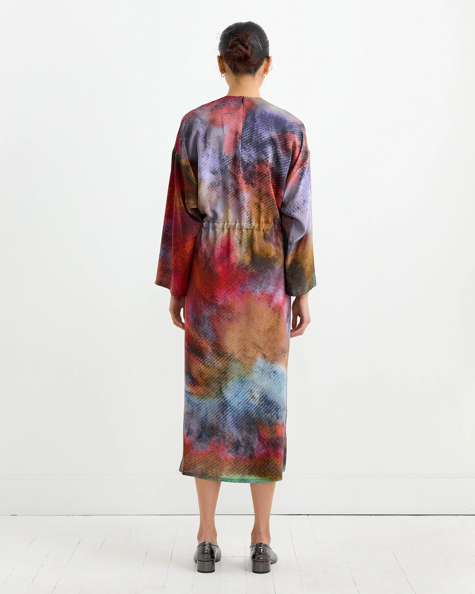 Simple Dress in Print C - Image 4