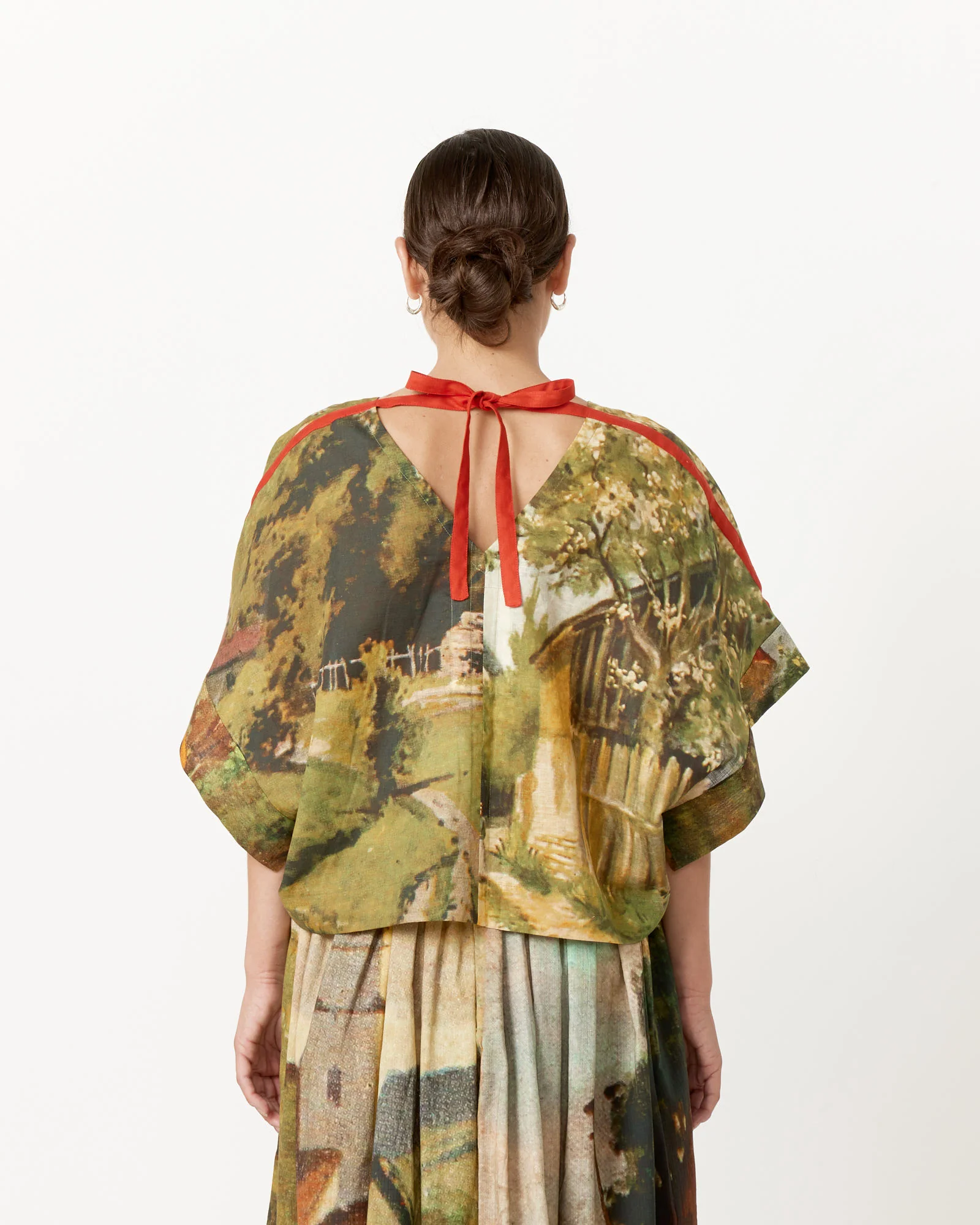 Top in Digital Printed Gots - Image 2