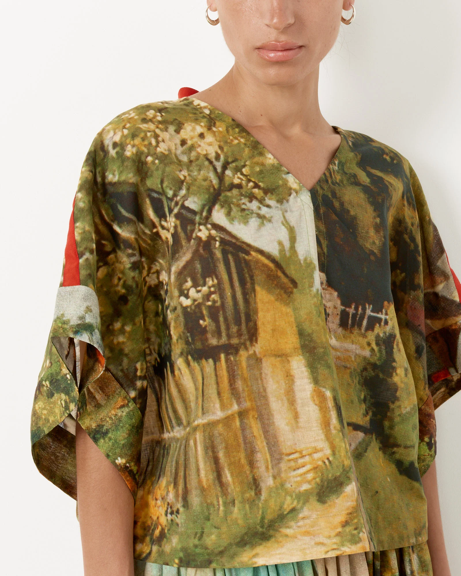 Top in Digital Printed Gots - Image 4