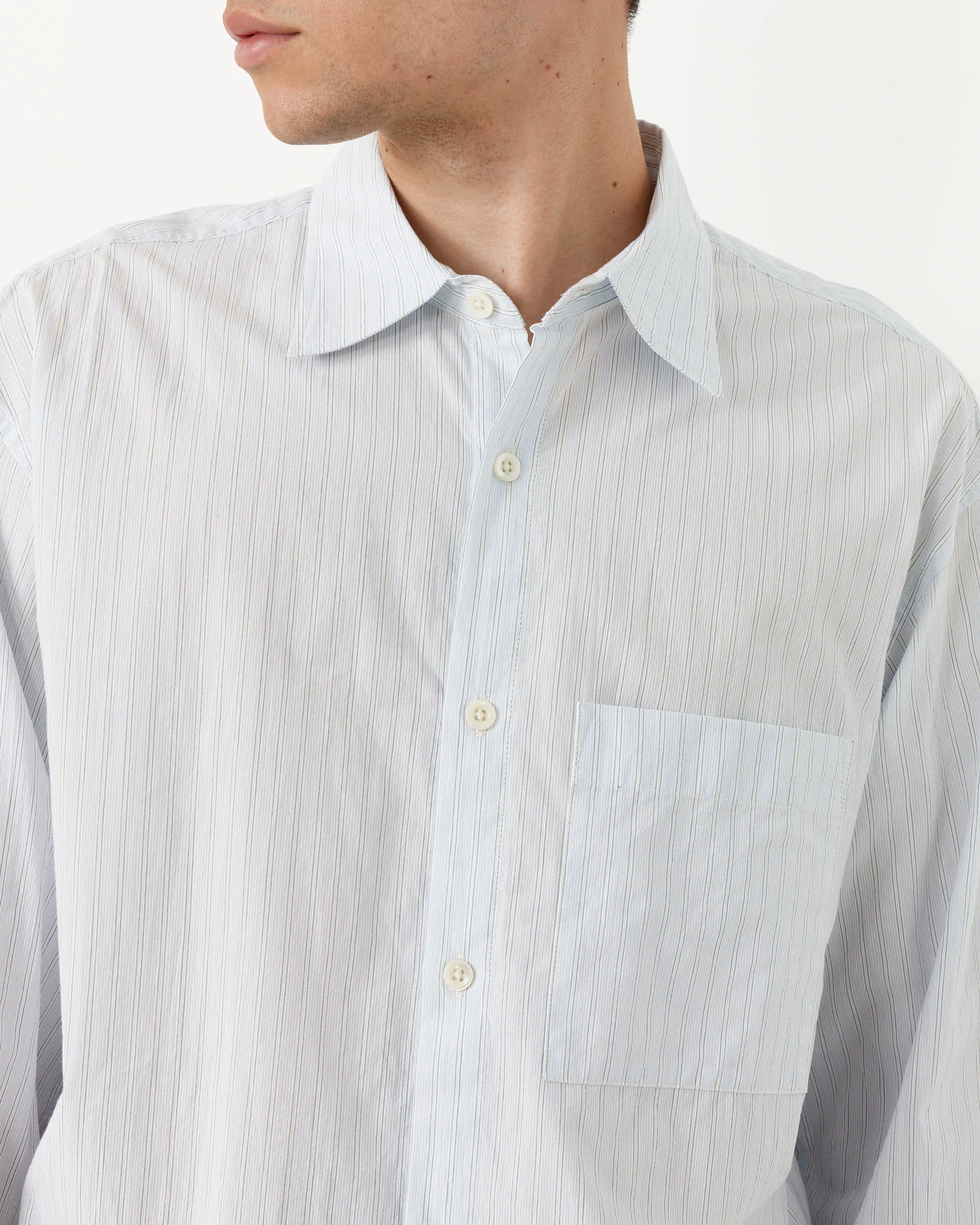 Doris Shirt in Retro Stripes - Image 3