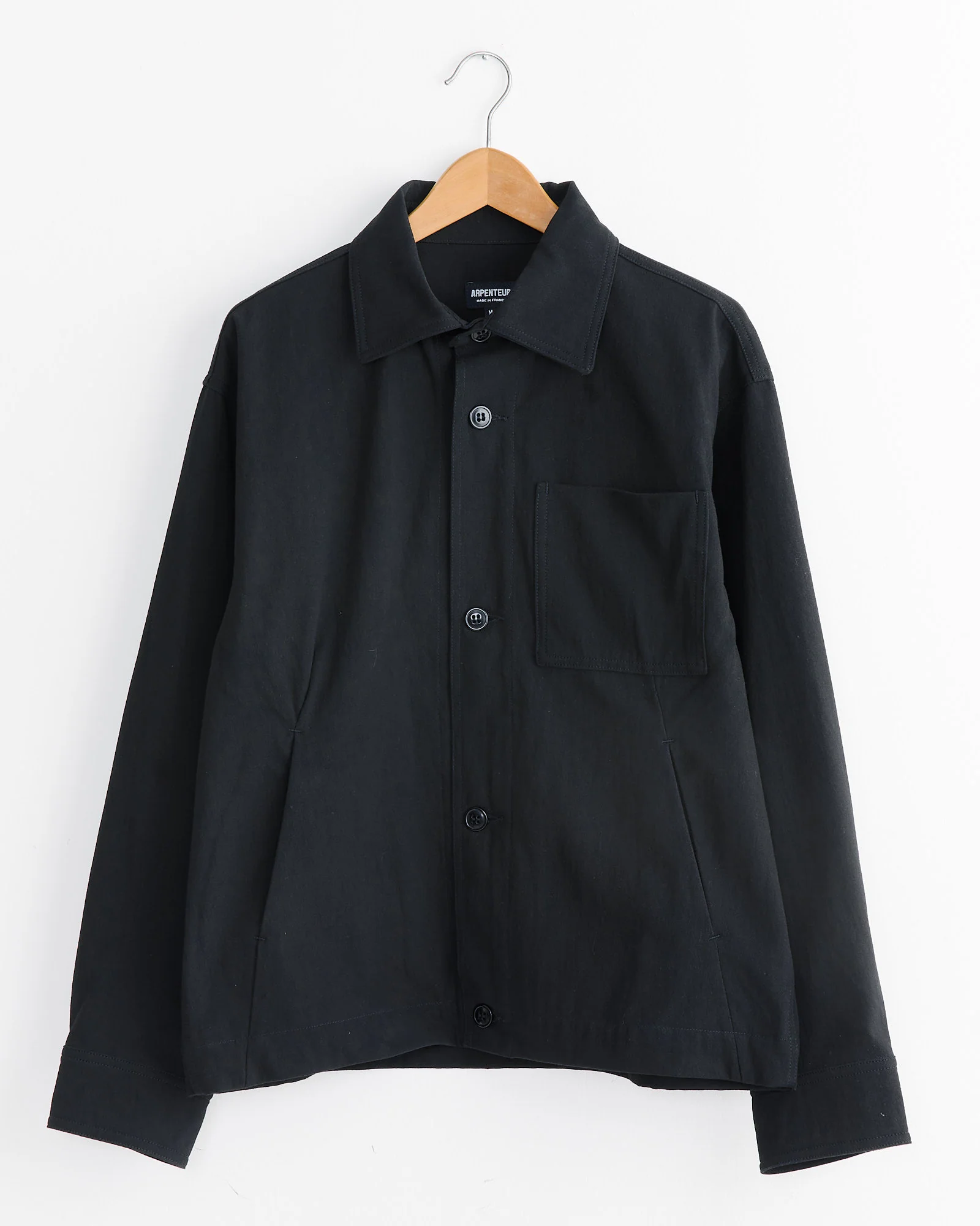 Lux J Unlined Jacket in Black