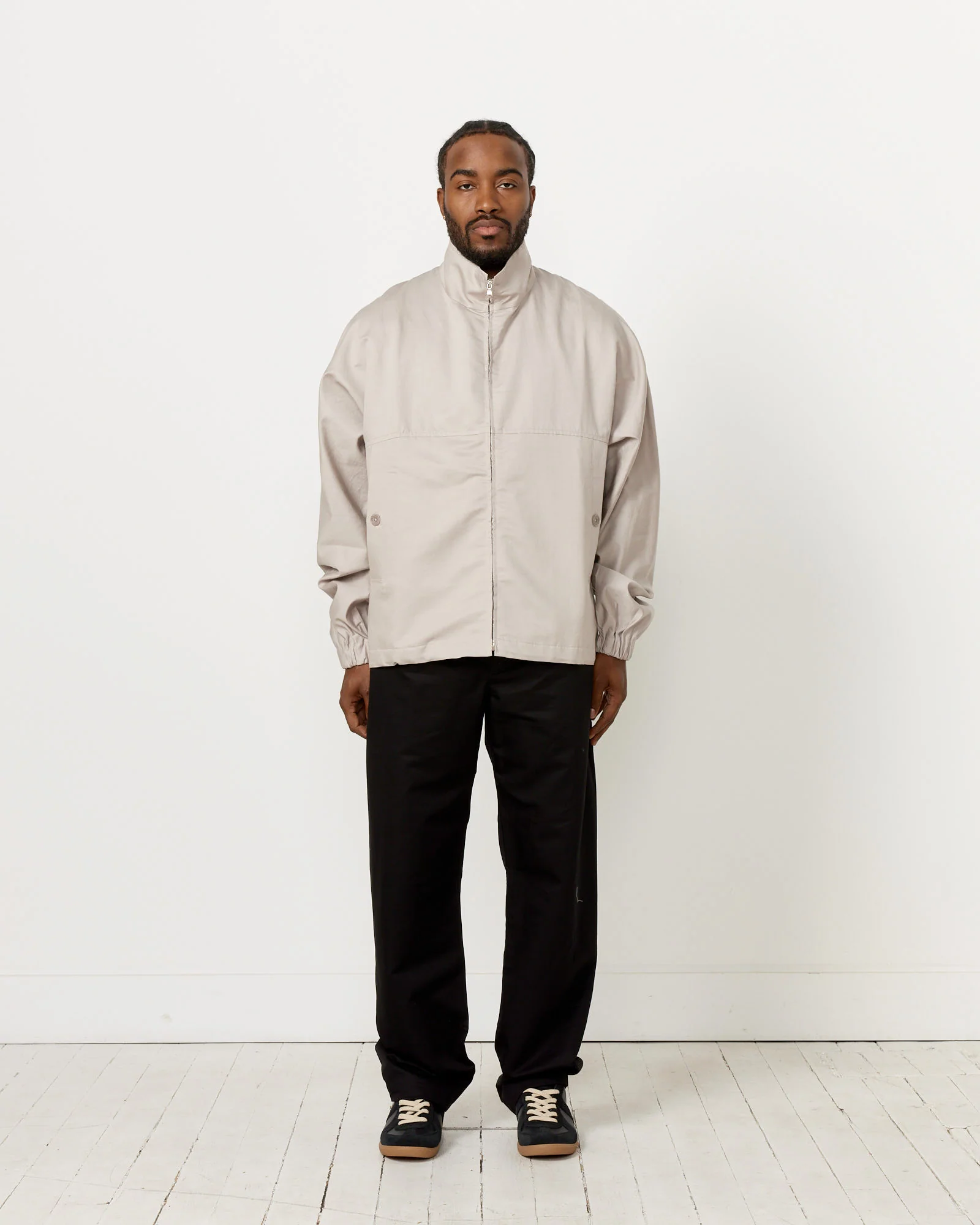 Opale Zip Jacket in Stone - Image 2
