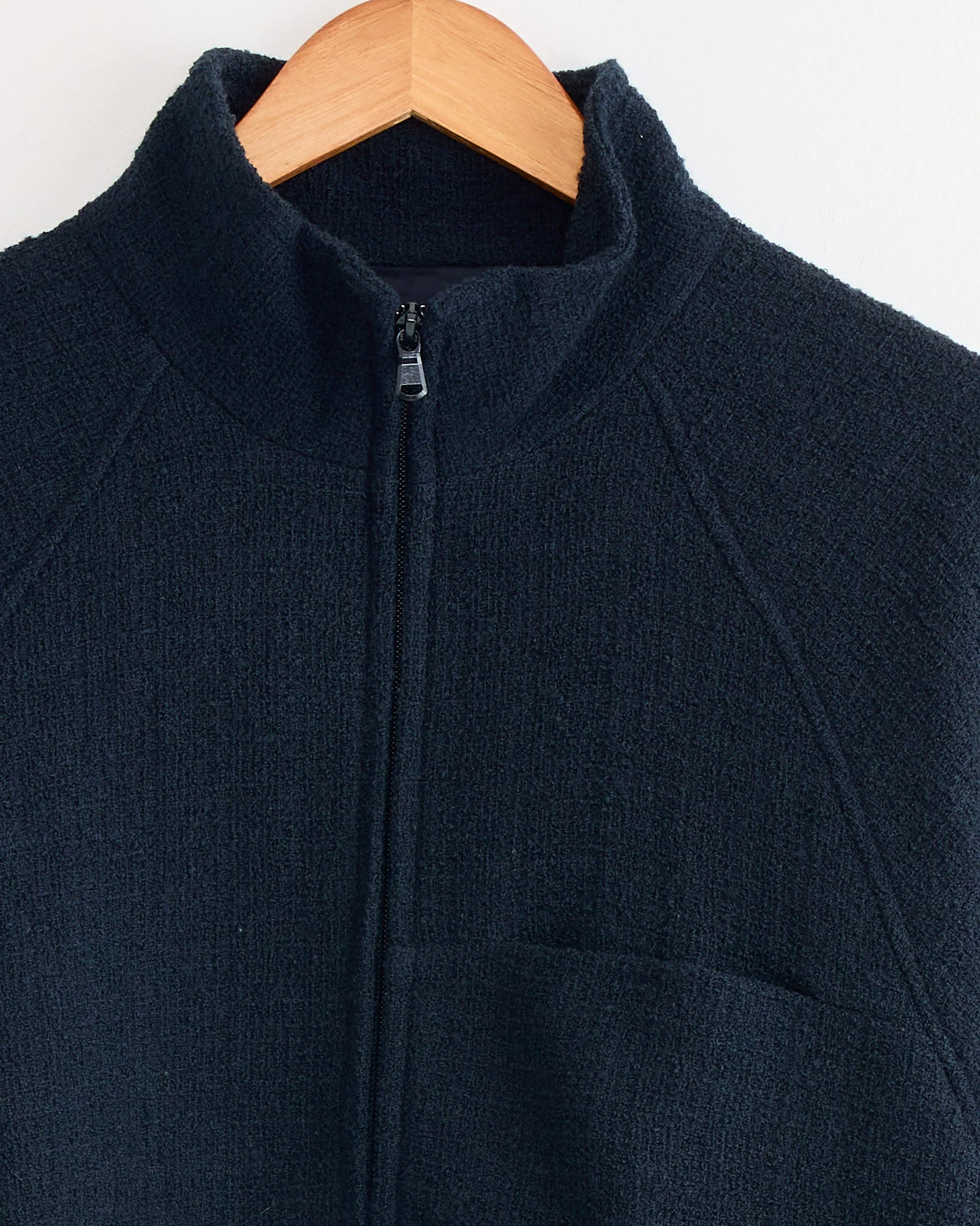 Track J Zippered Jacket in Midnight - Image 2