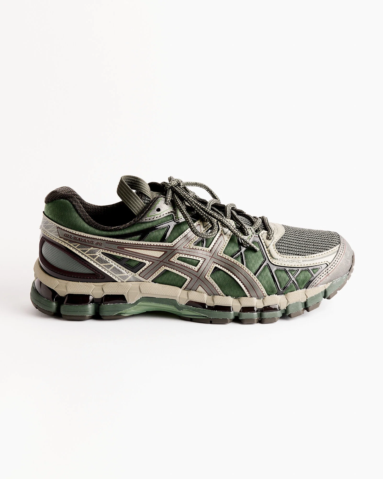 UB10-S Gel-Kayano 20 in Moss/Gunmetal