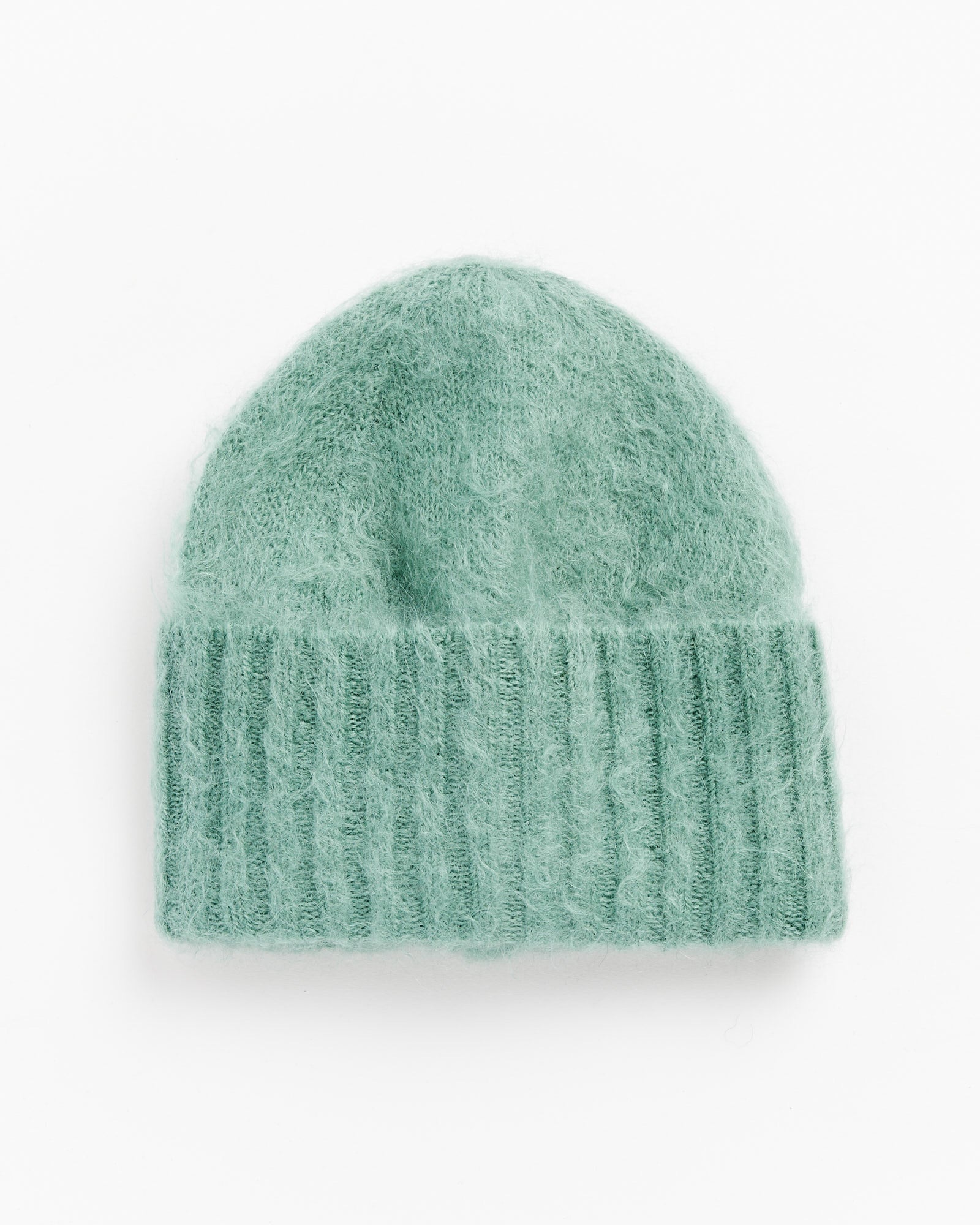 Brushed Mohair Knit Beanie - Image 8