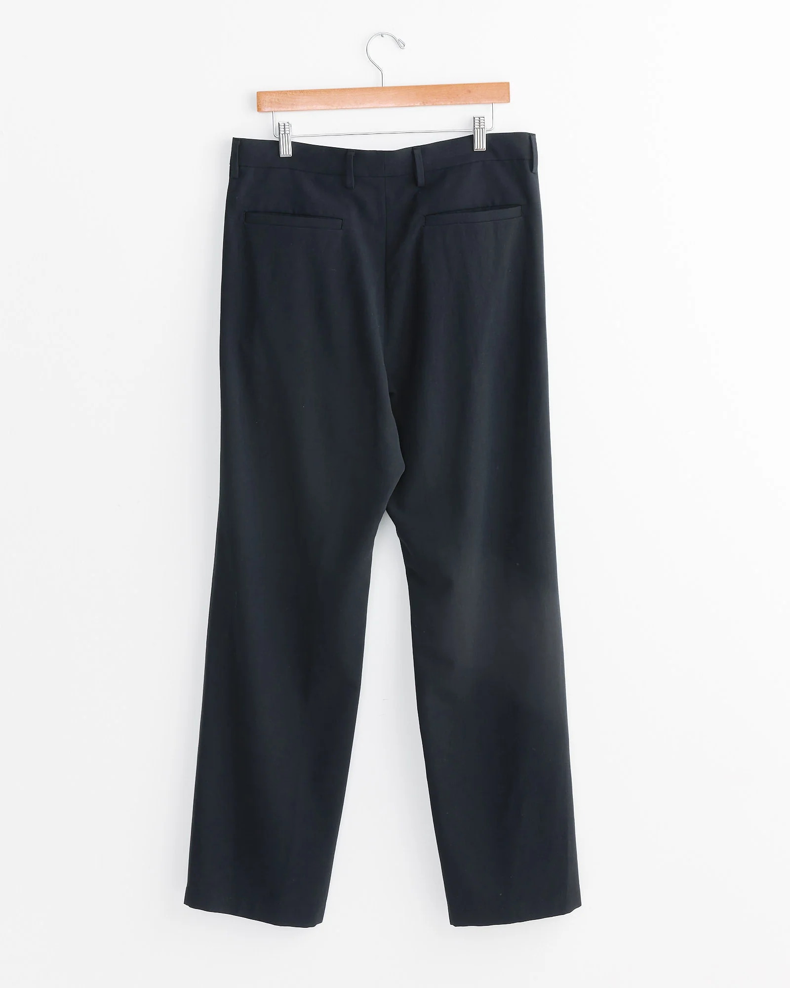 Cotton Wool Viyella Slack in Black - Image 3