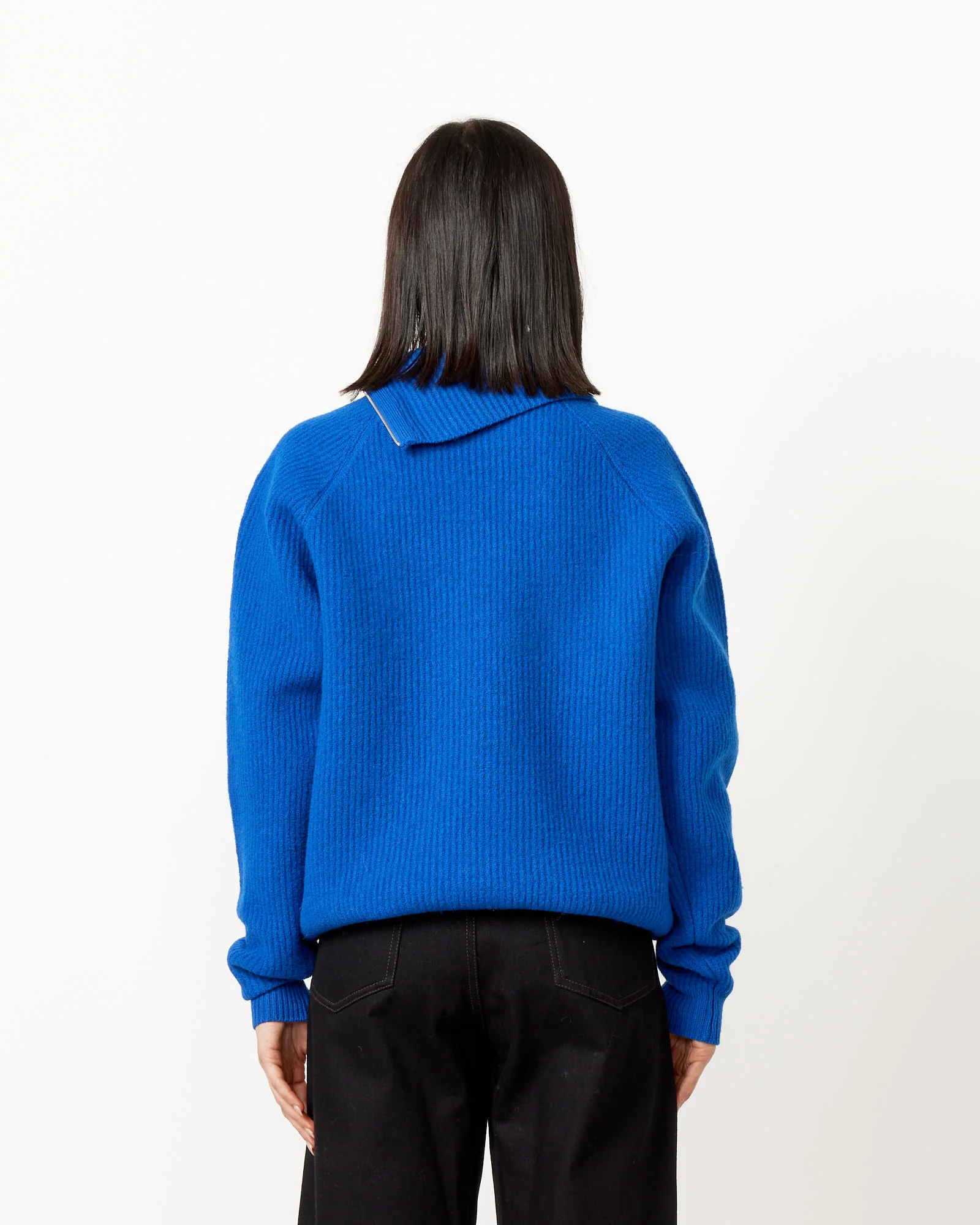 French Merino Zip Pullover - Image 5