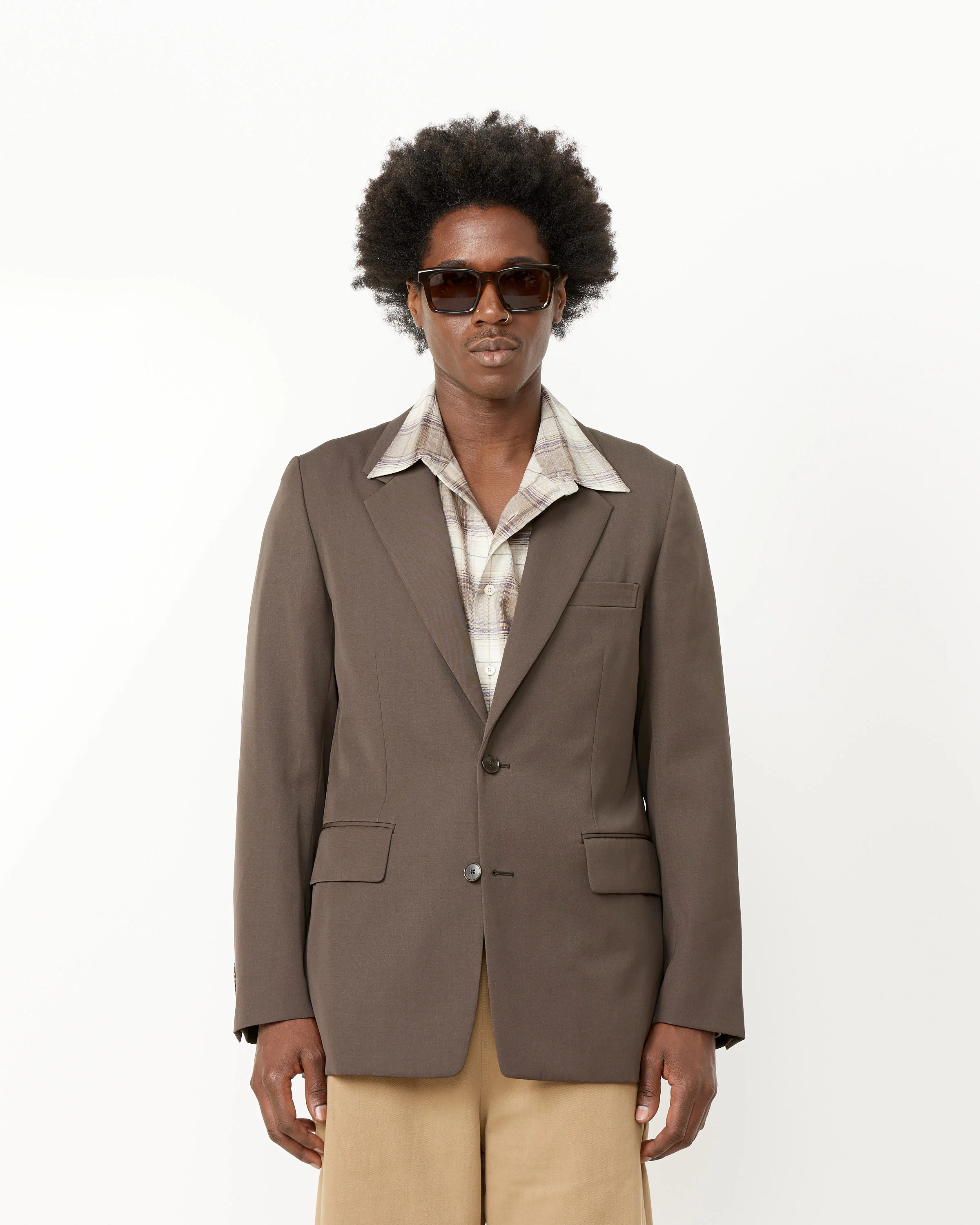 Light Wool Gabardine Jacket