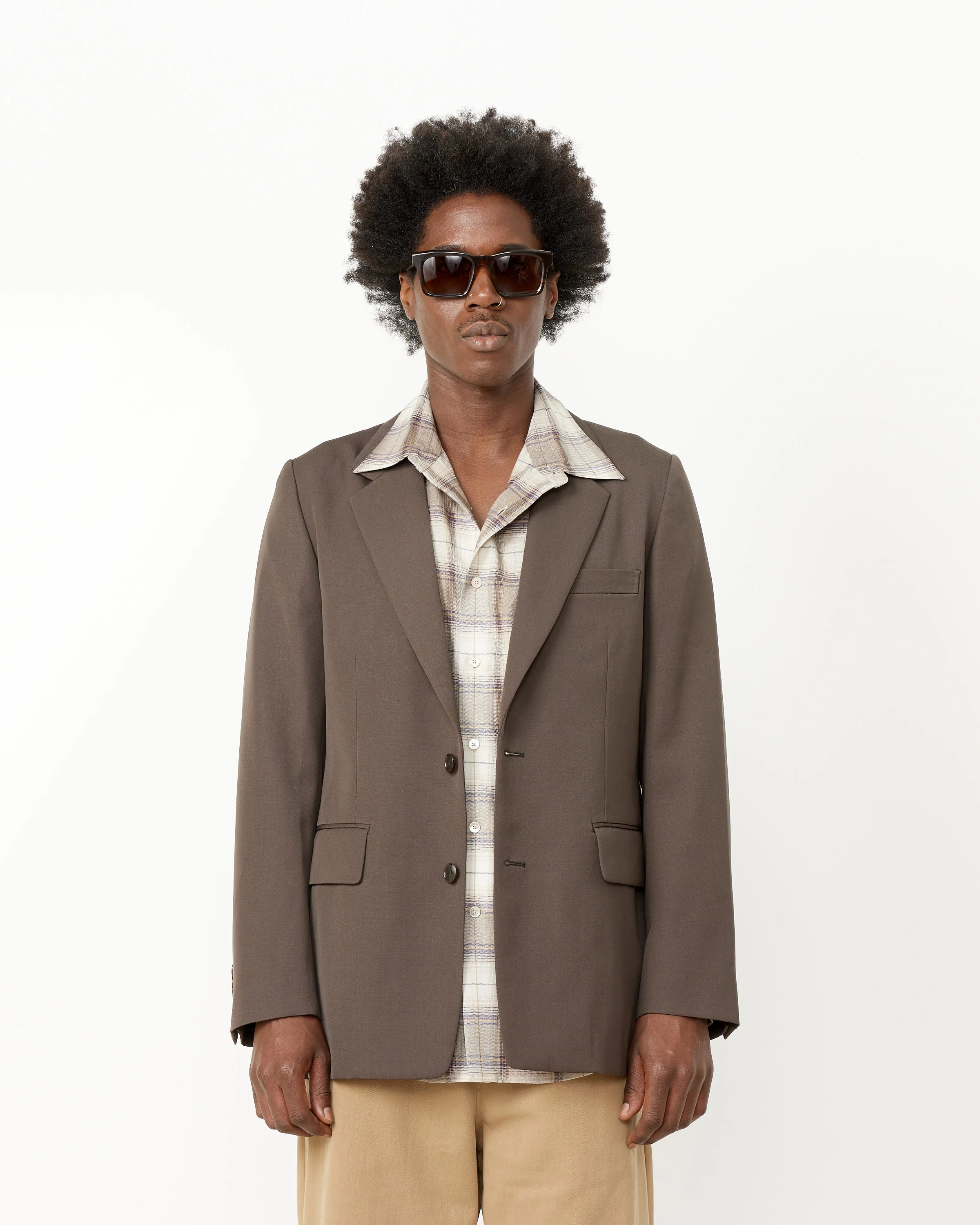 Light Wool Gabardine Jacket - Image 2