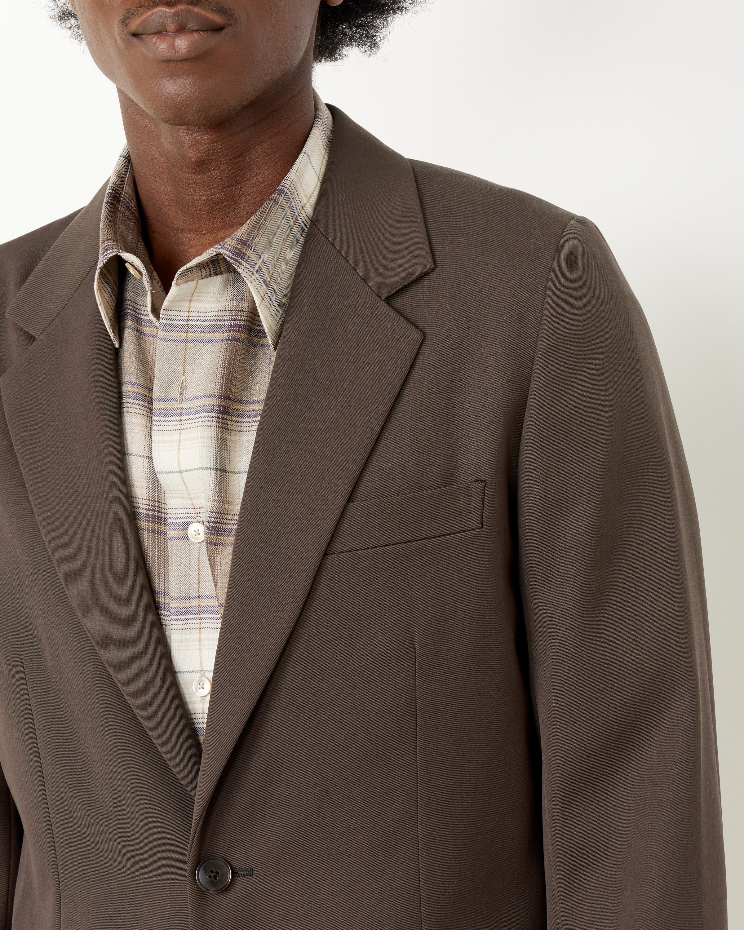 Light Wool Gabardine Jacket - Image 4