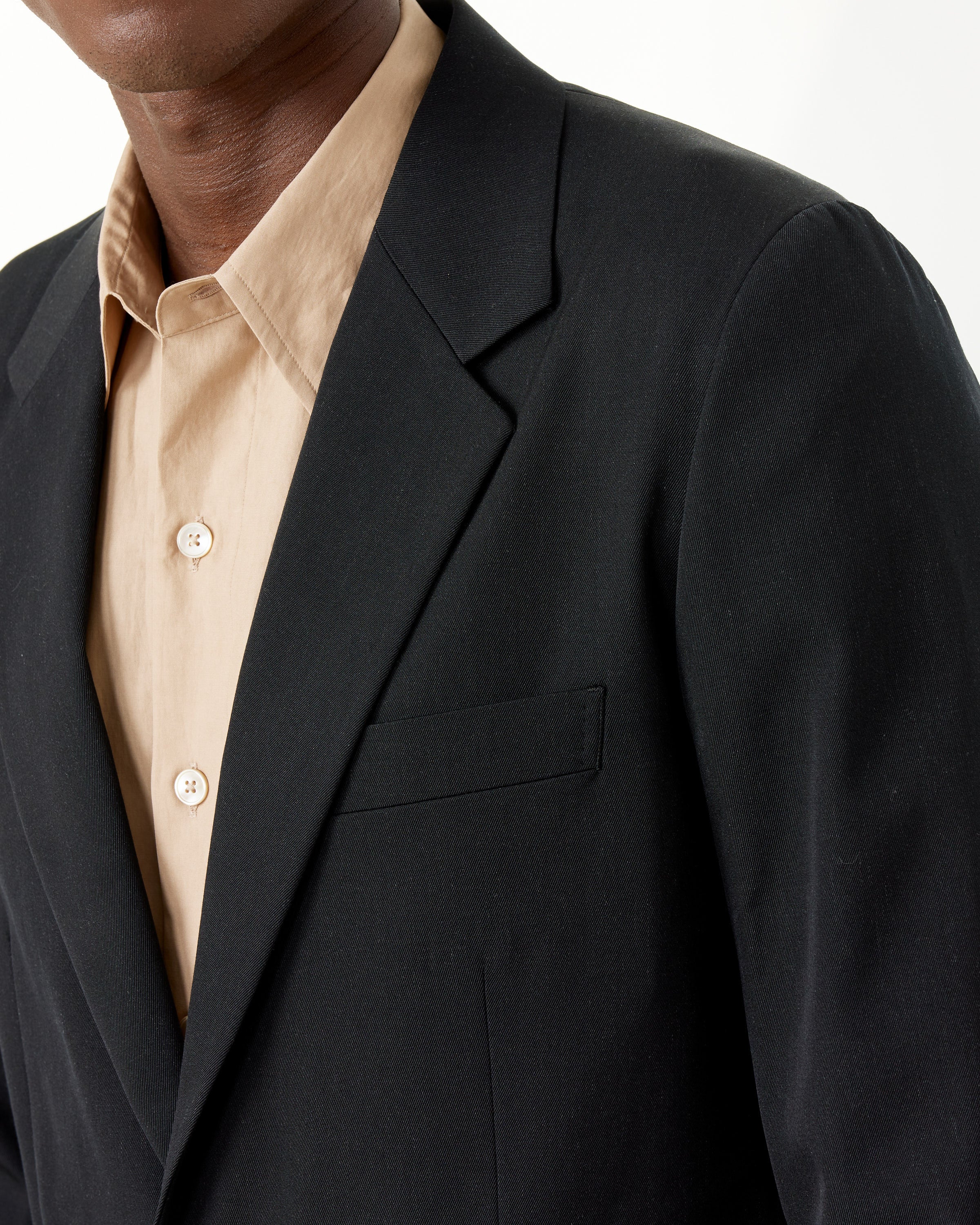 Light Wool Gabardine Jacket - Image 8