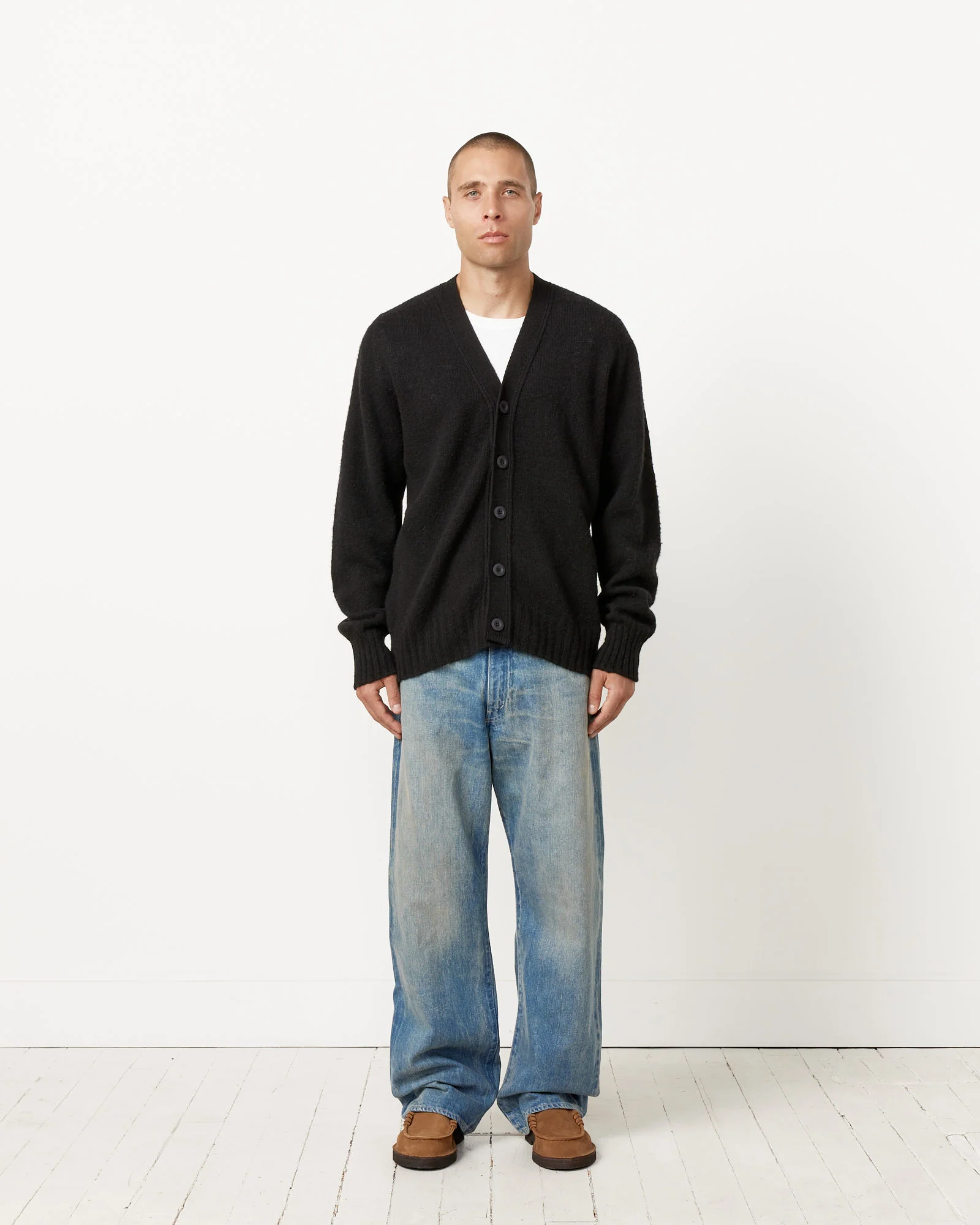 Selvedge Faded Denim Pant - Image 2