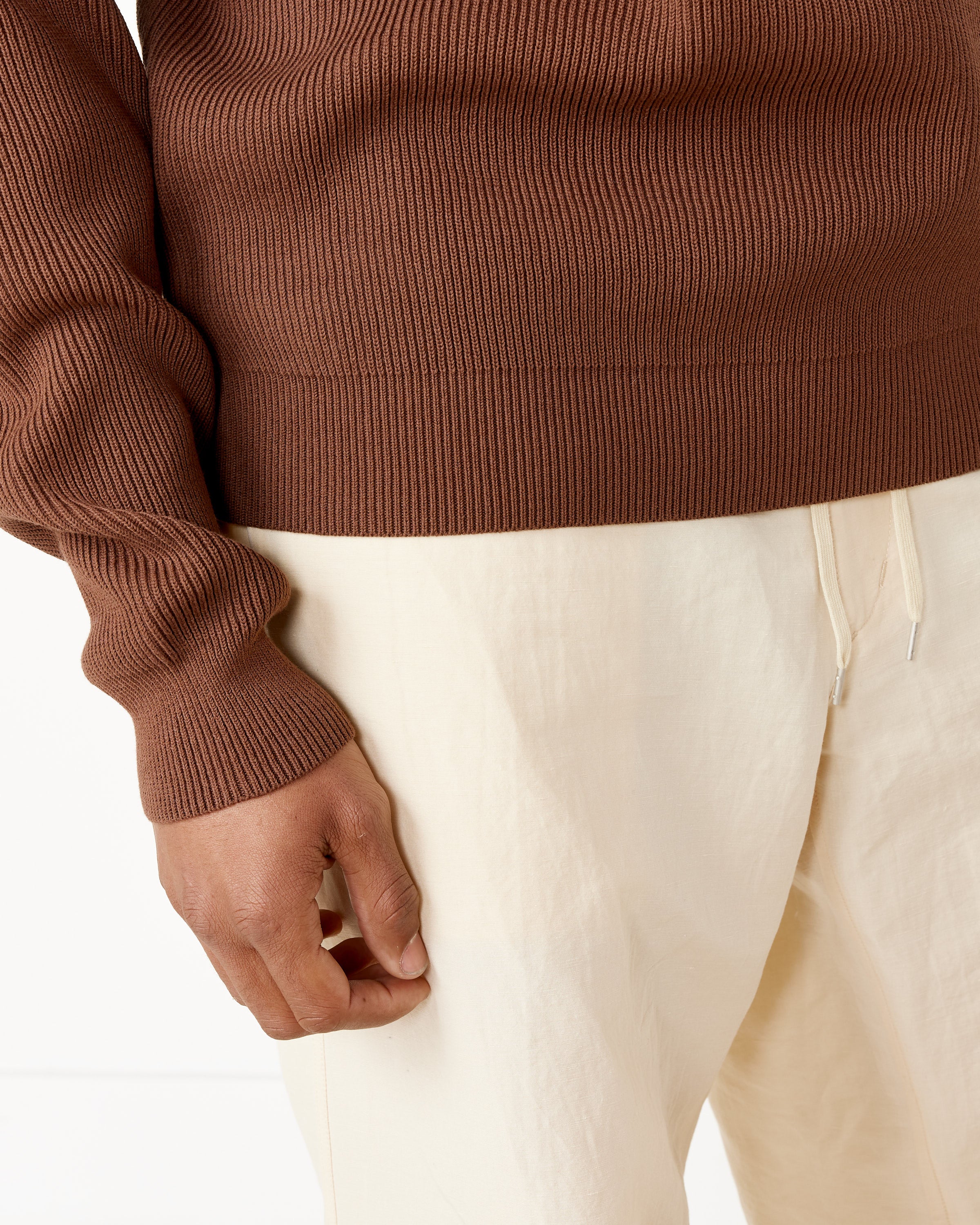 Super Hard Twist Rib Knit Pullover - Image 11