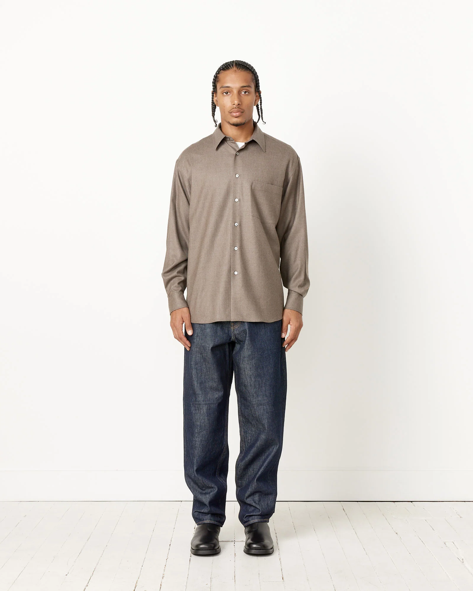 Super Light Wool Shirt - Image 11