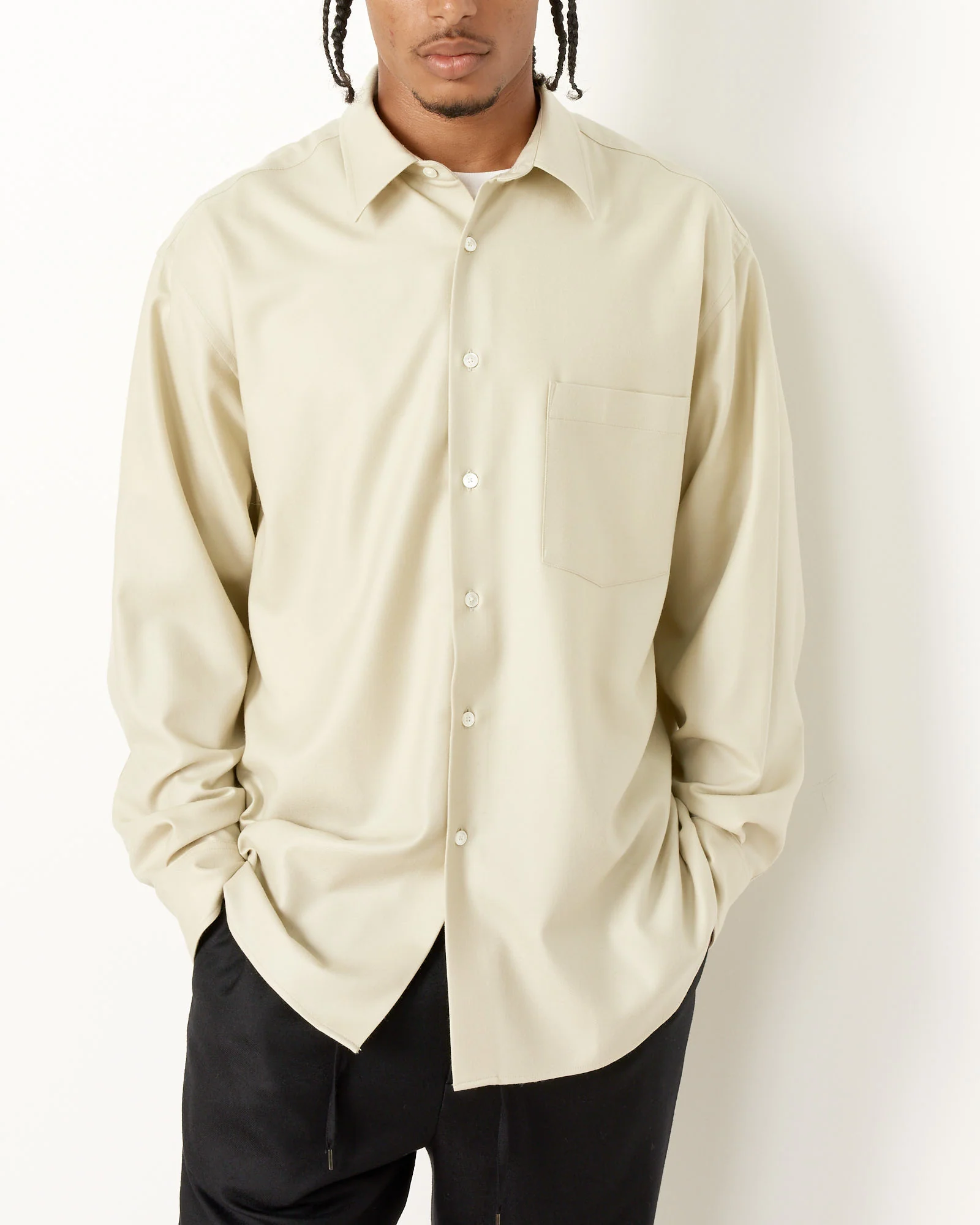 Super Light Wool Shirt - Image 9