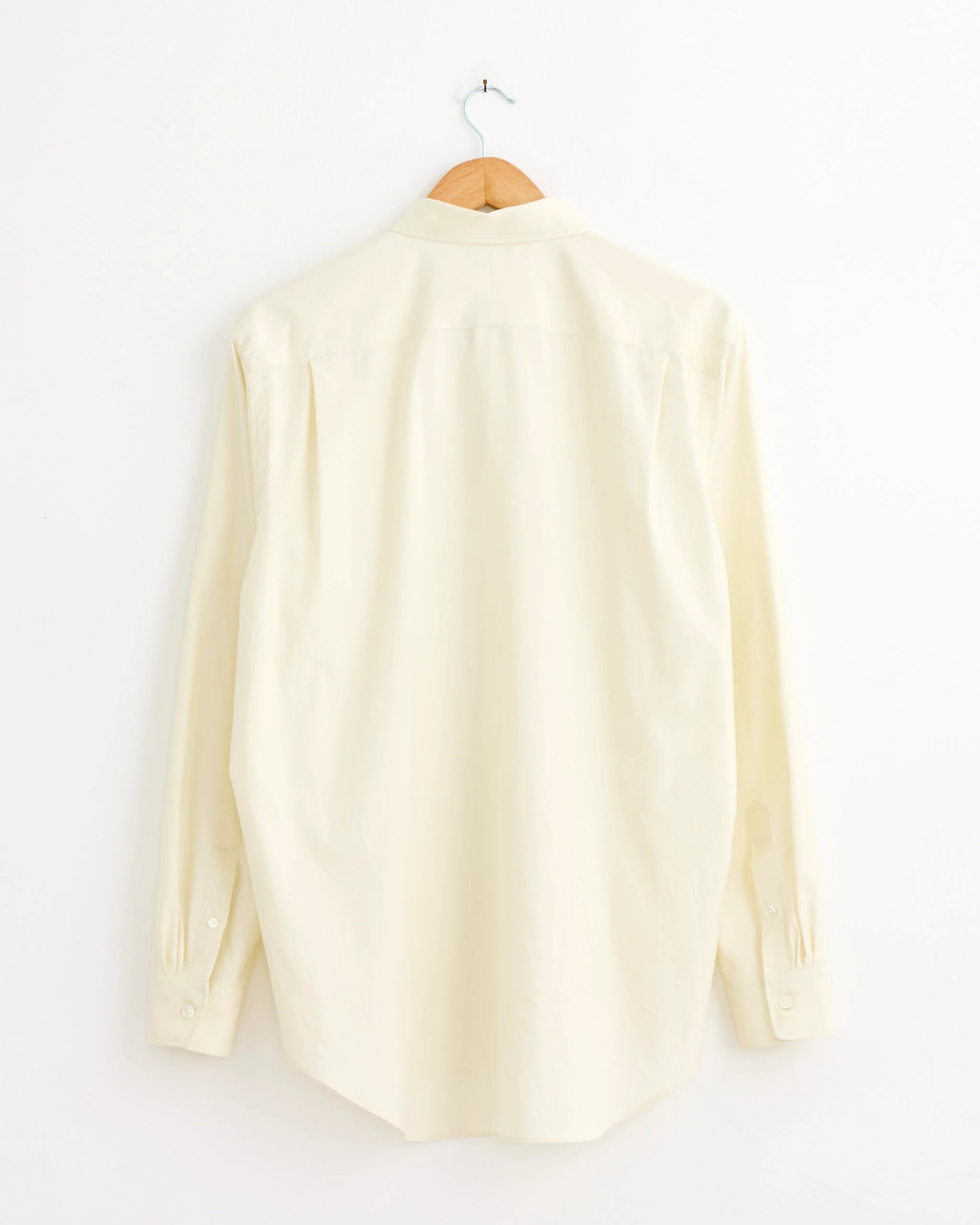 Washed Finx Twill Shirt in Vanilla - Image 3