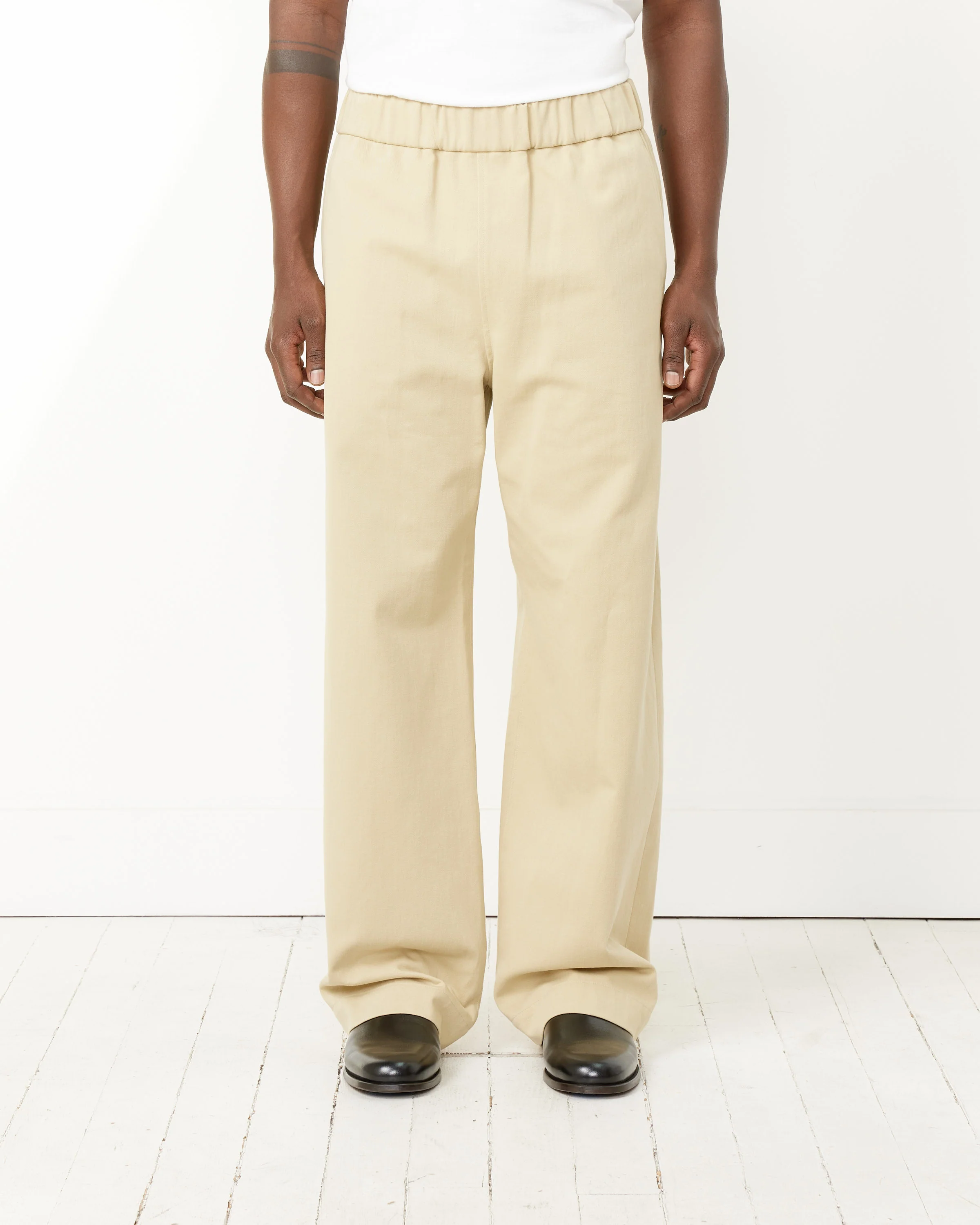 Washed Heavy Chino Easy Pant