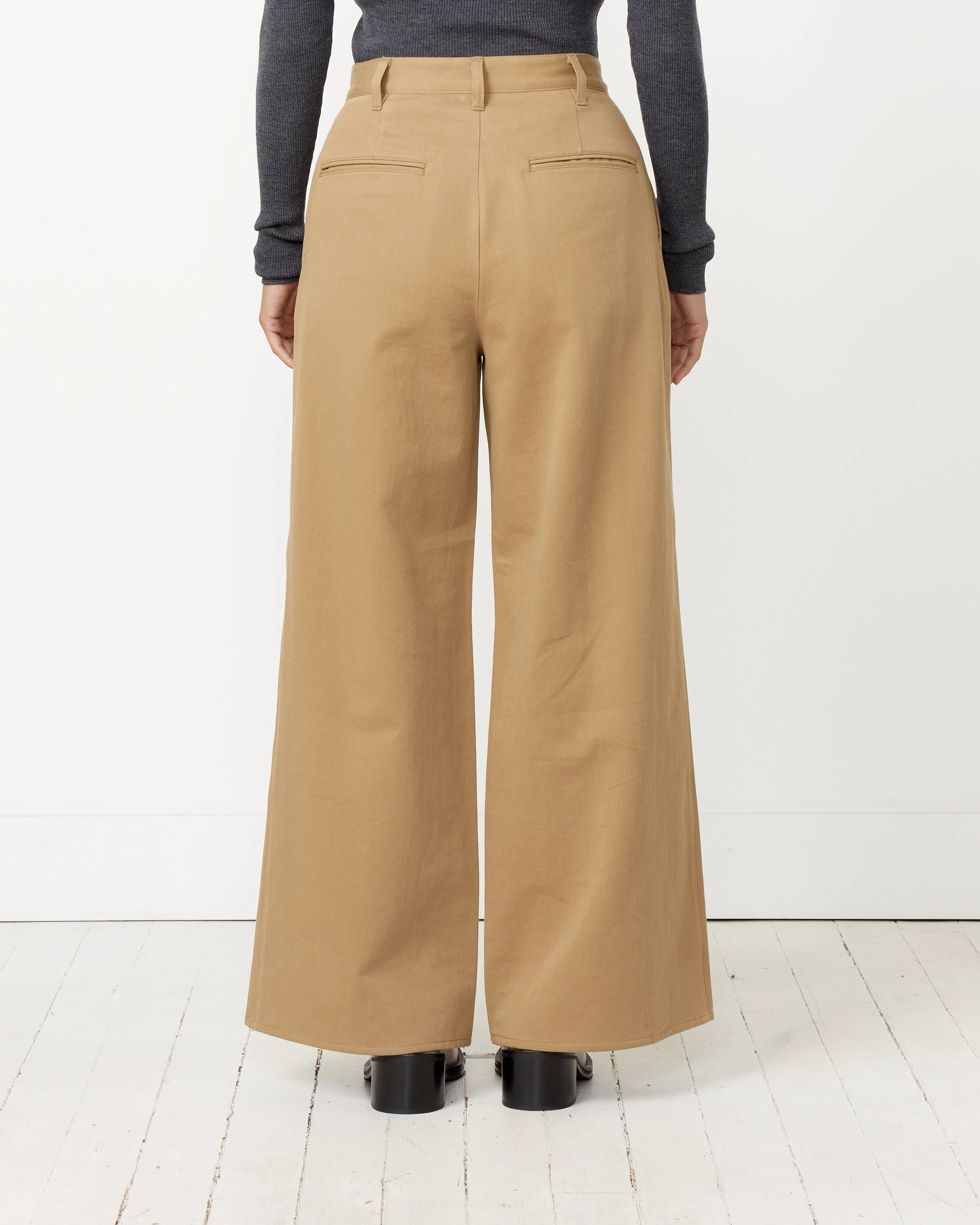 Washed Heavy Chino Wide Pant - Image 2