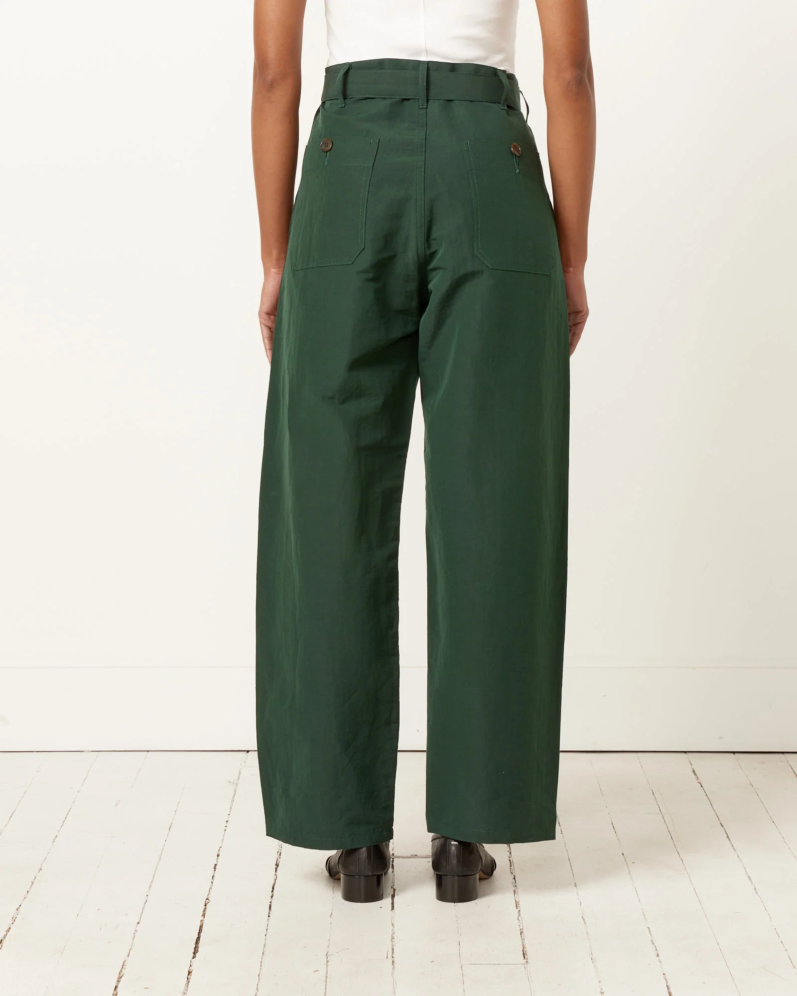 Weather Pant in Dark Green - Image 6