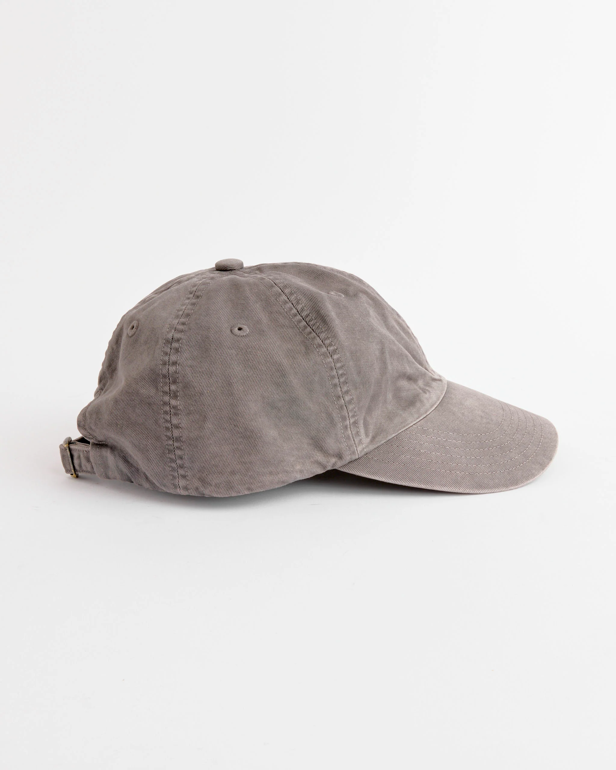 Auralee x Kijima Takayuki Garment Dyed Chino Cap in Ink Black - Image 2