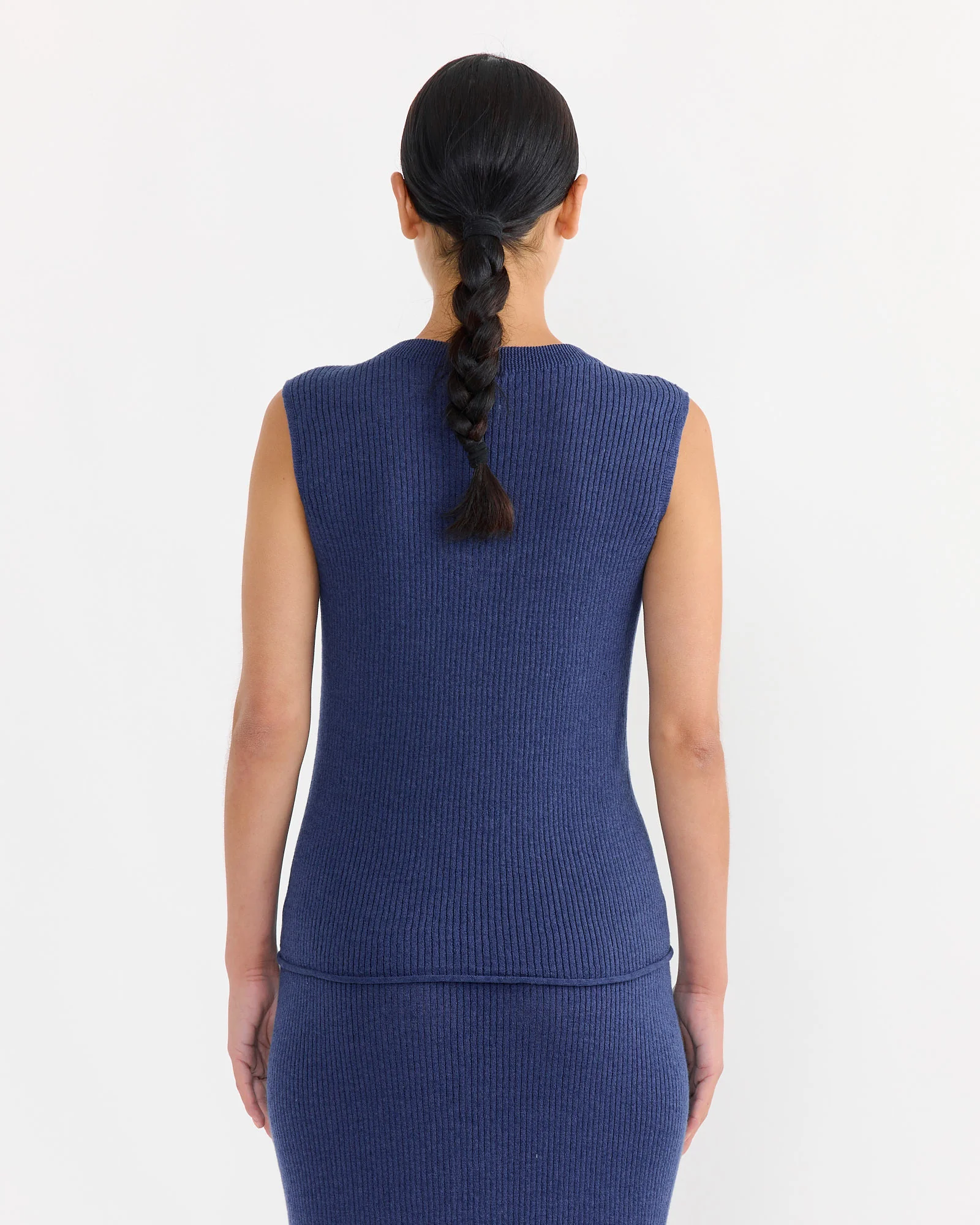 Drip Top in Mez Blue - Image 3