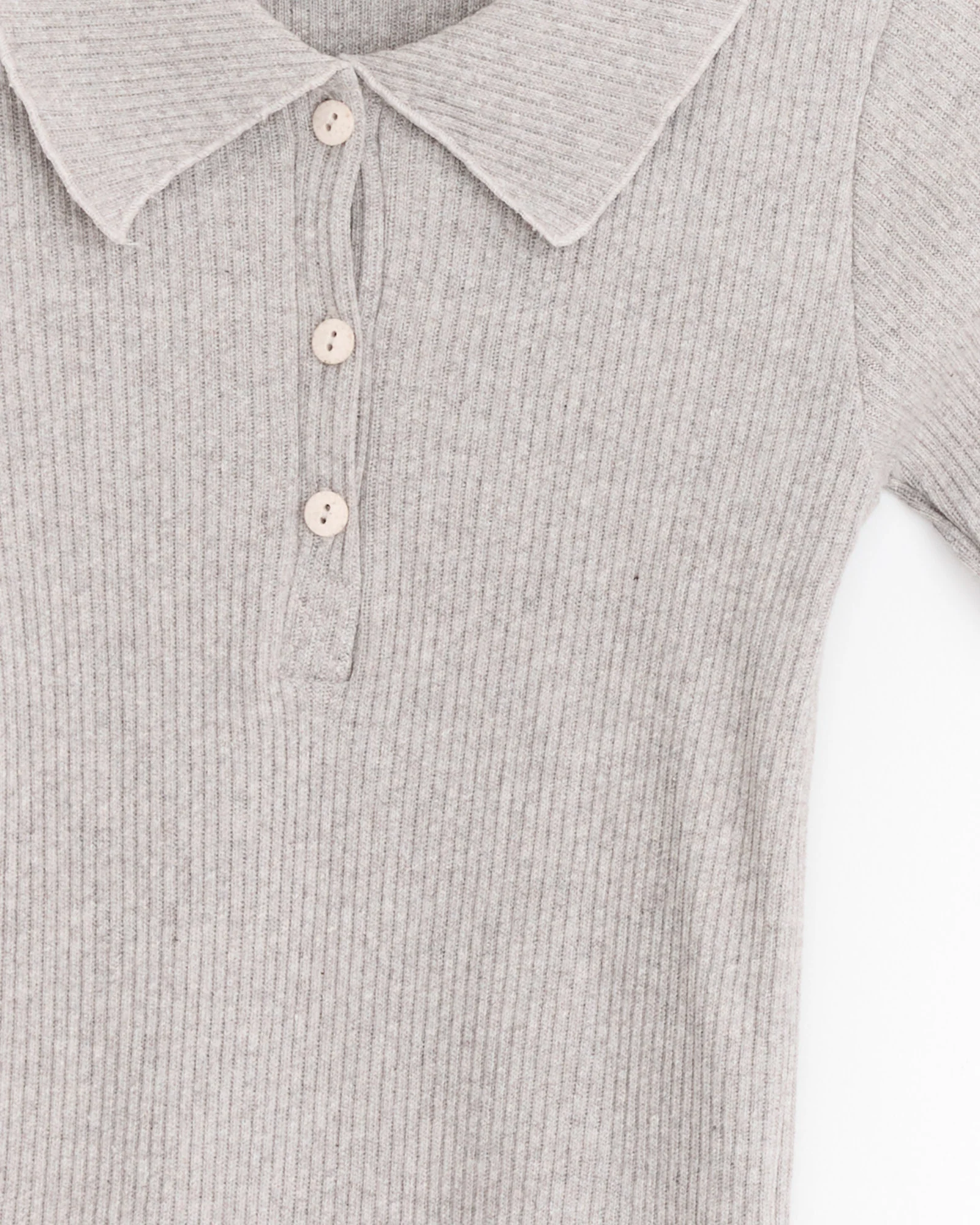 Dual Polo in Grey Melange - Image 2