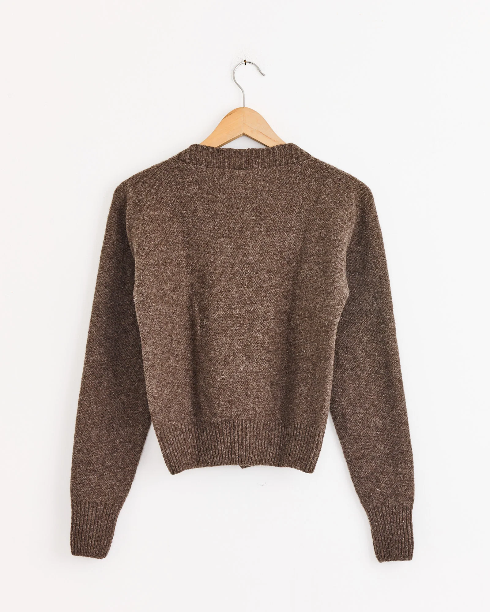 Tier Cardigan in Burel Brown - Image 3