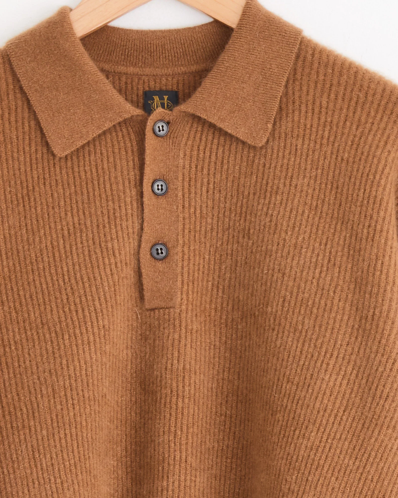 Fox Polo in Camel - Image 2