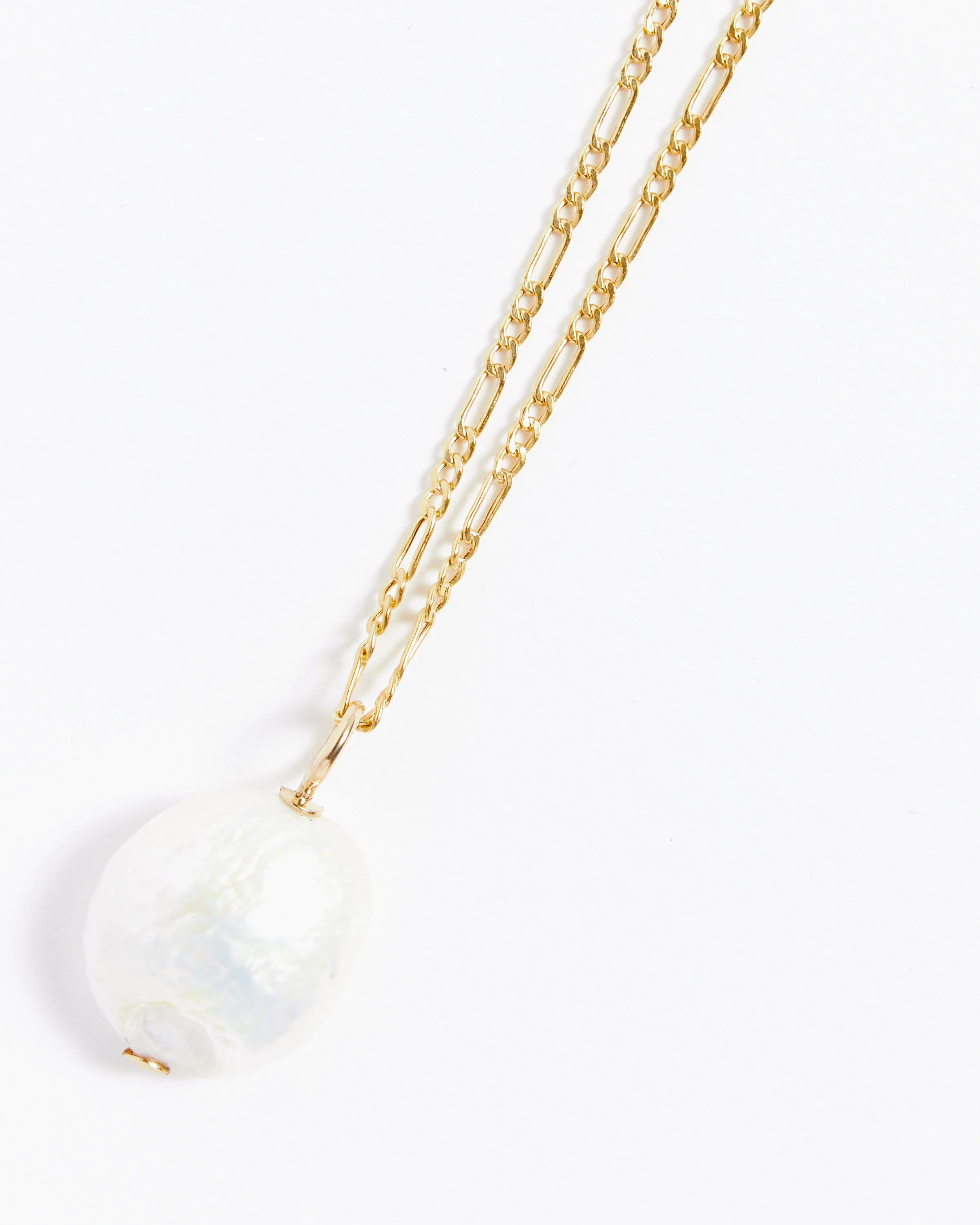 Baroque Pendant Charm in Pearl - Image 3