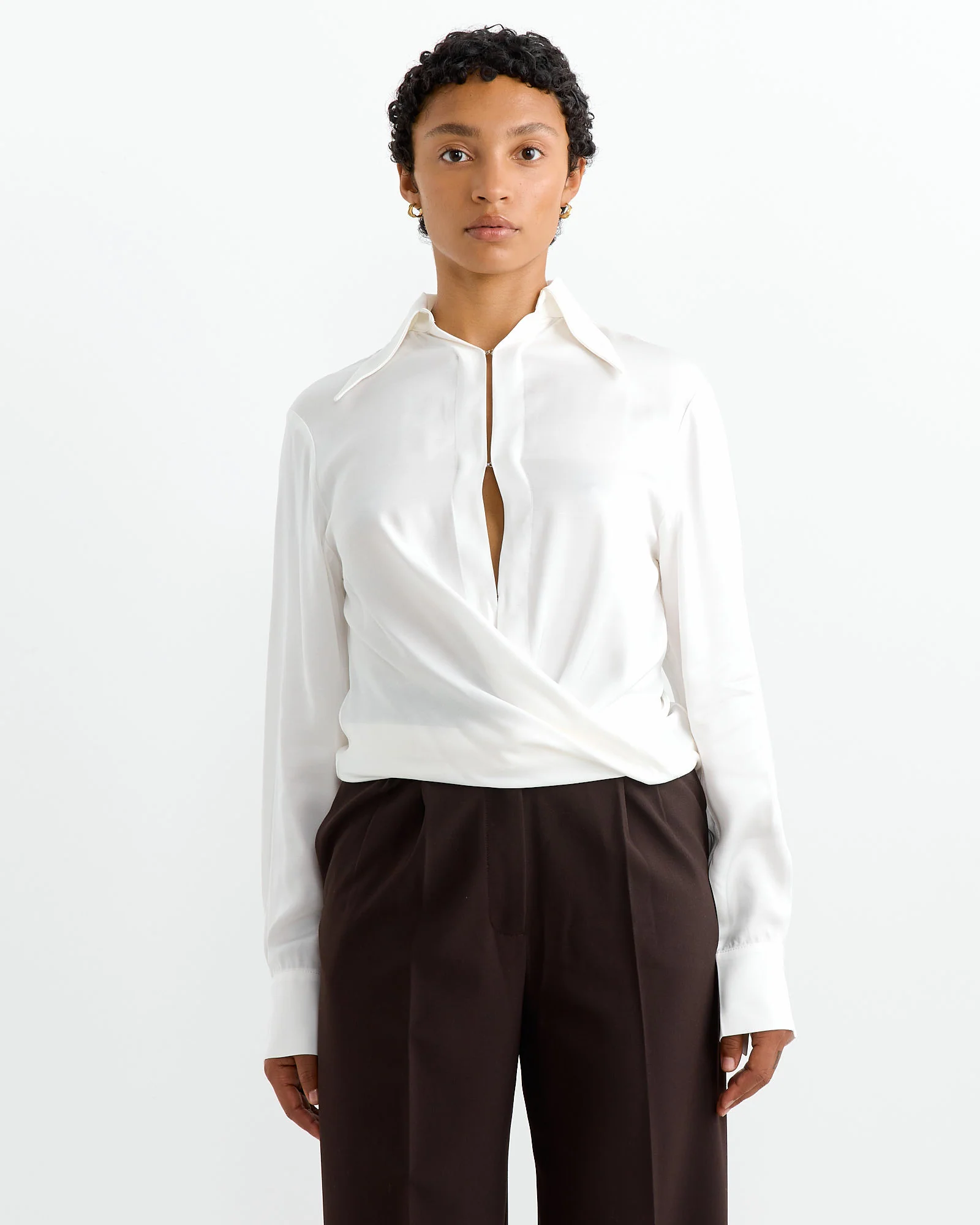 Lewis Blouse in Pearl