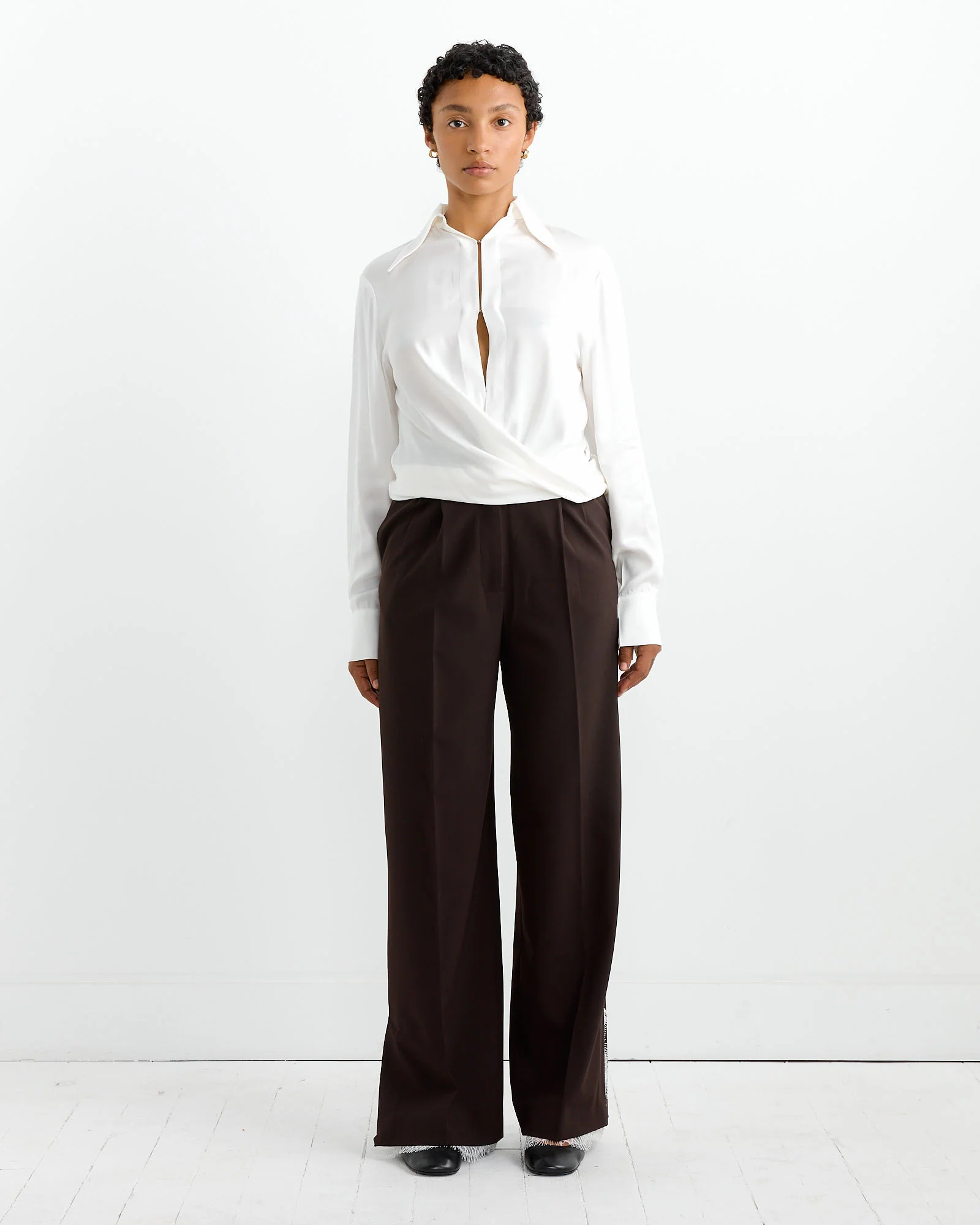 Lewis Blouse in Pearl - Image 2