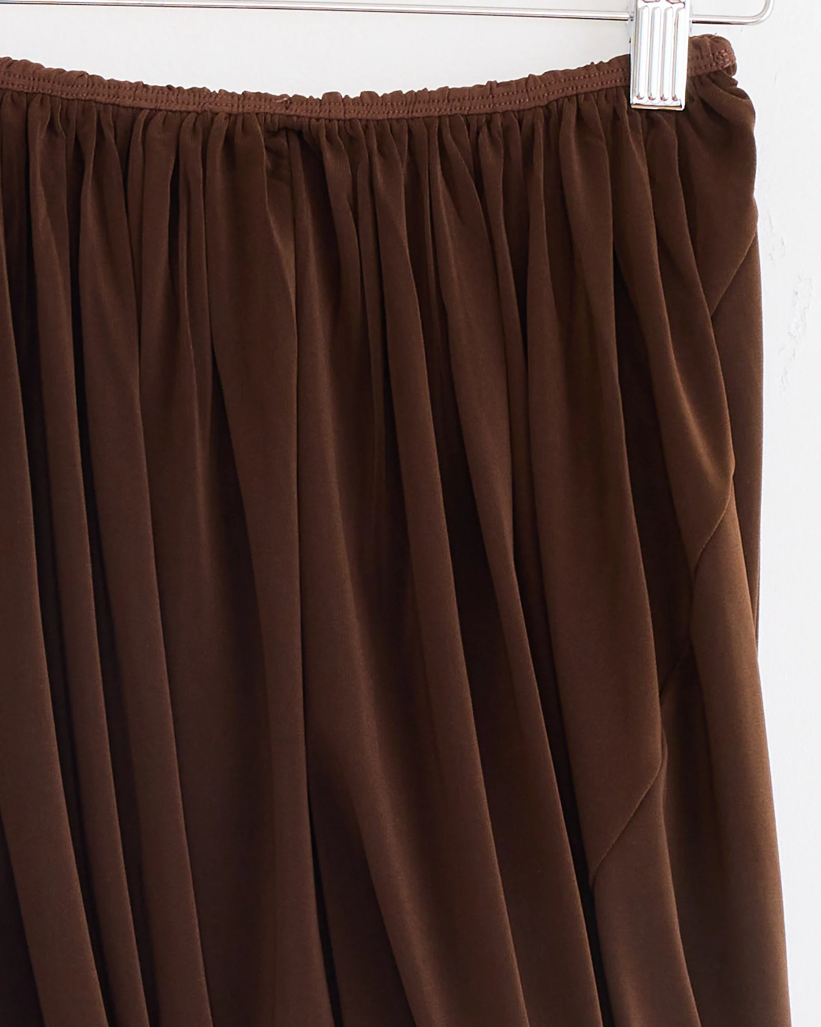 Twisted Maro Skirt in Brown - Image 2