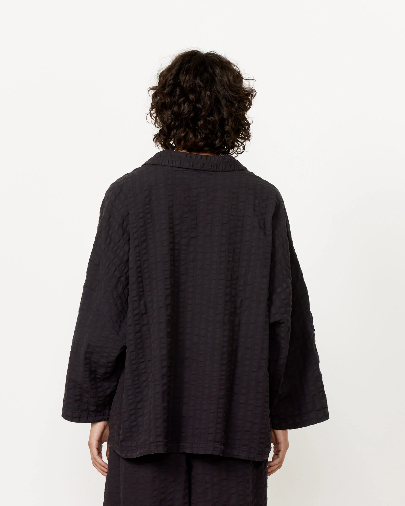 Chelsea Collar Shirt in Ink Black - Image 6