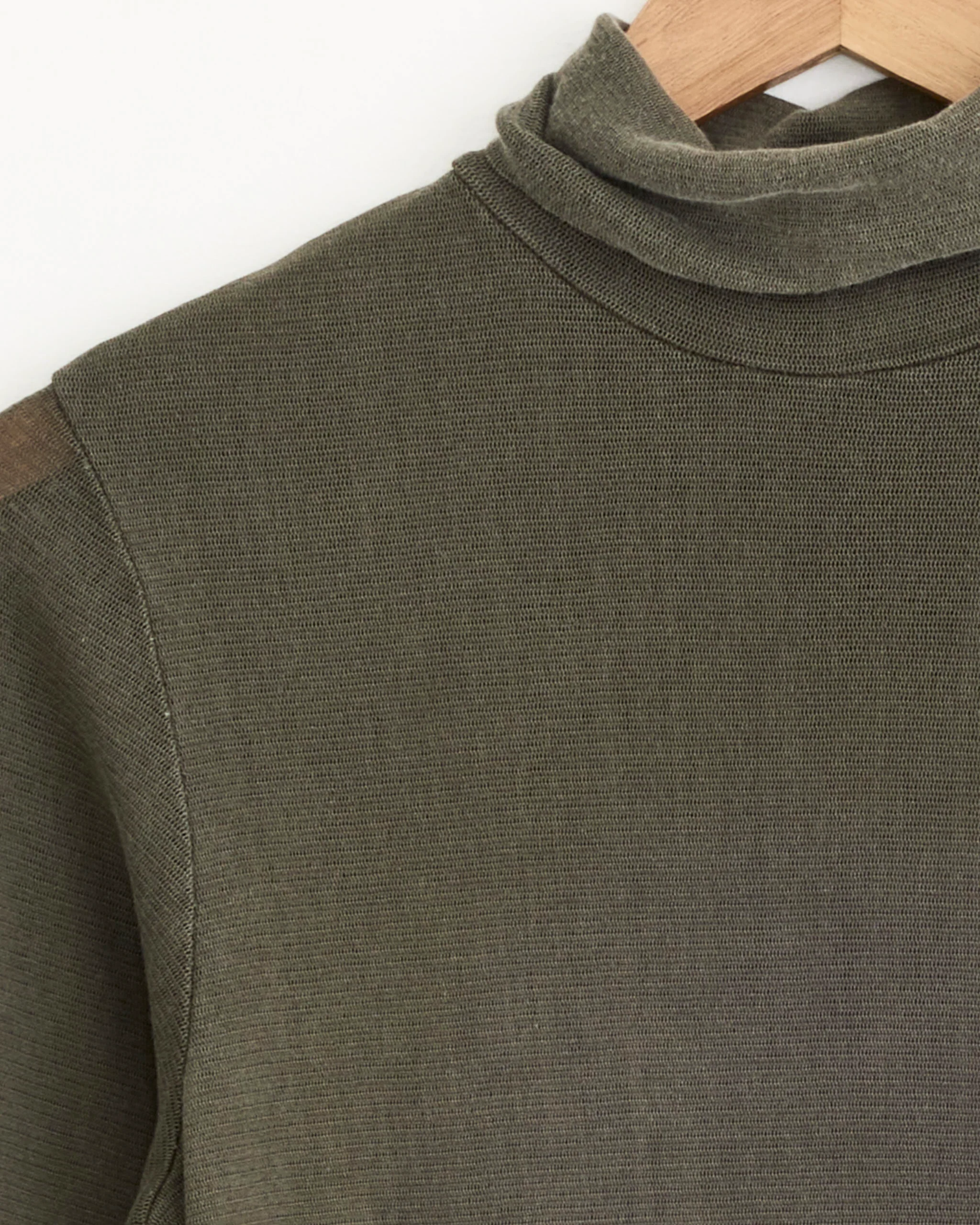 Double Mesh in Turtleneck Slate - Image 2