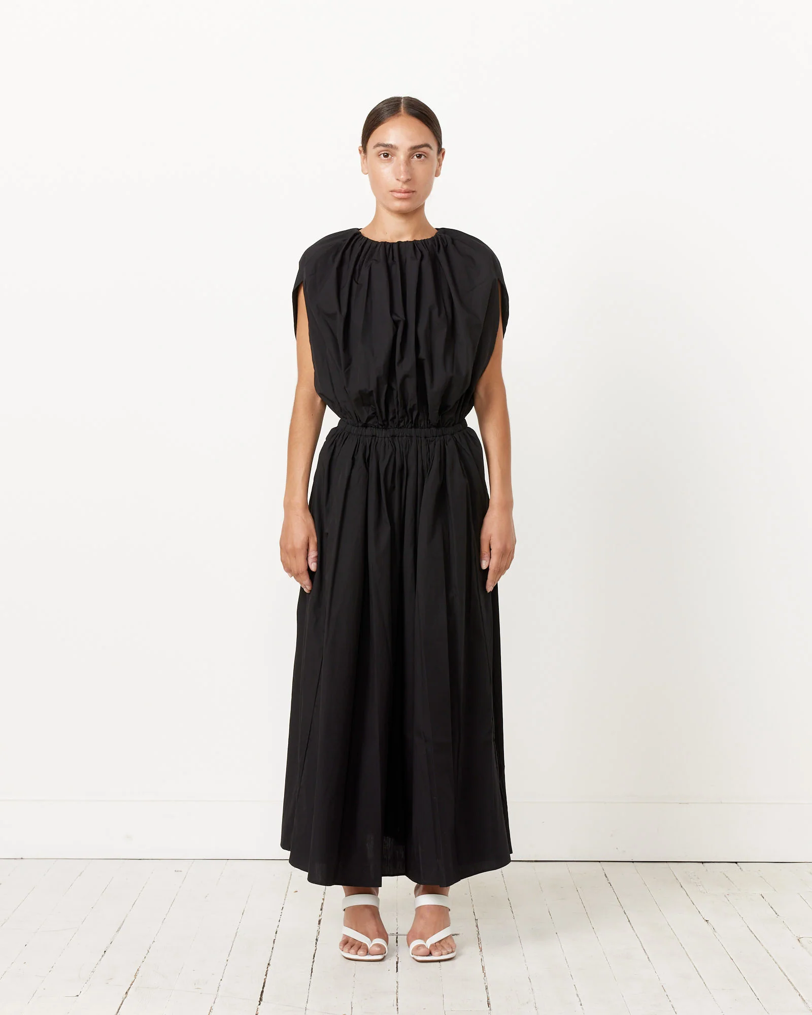 Shell Dress in Black