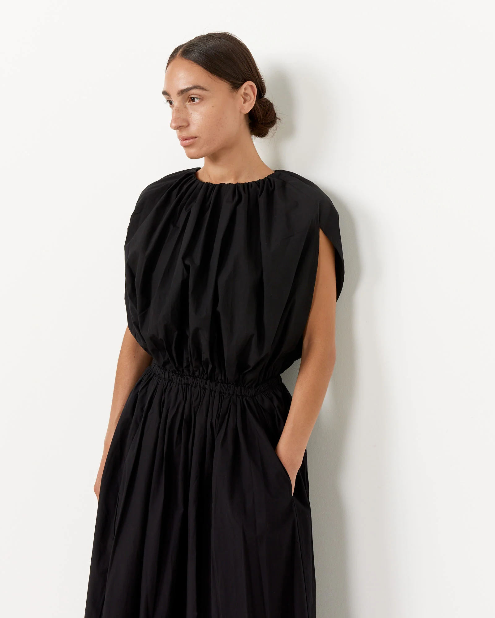 Shell Dress in Black - Image 2